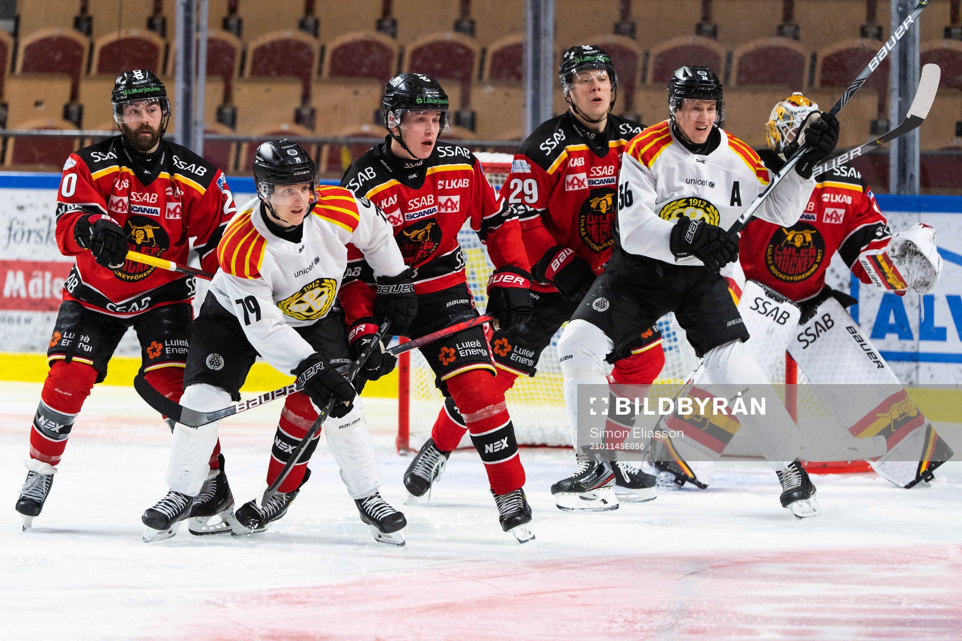 Brynäs Daniel Mannberg och Luleås Nils Lundkvist
