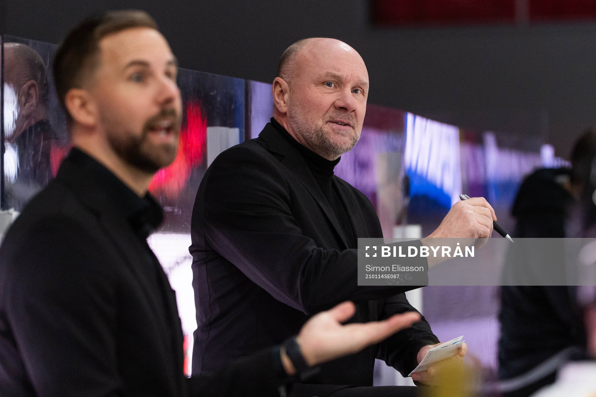 Brynäs tränare Peter Andersson