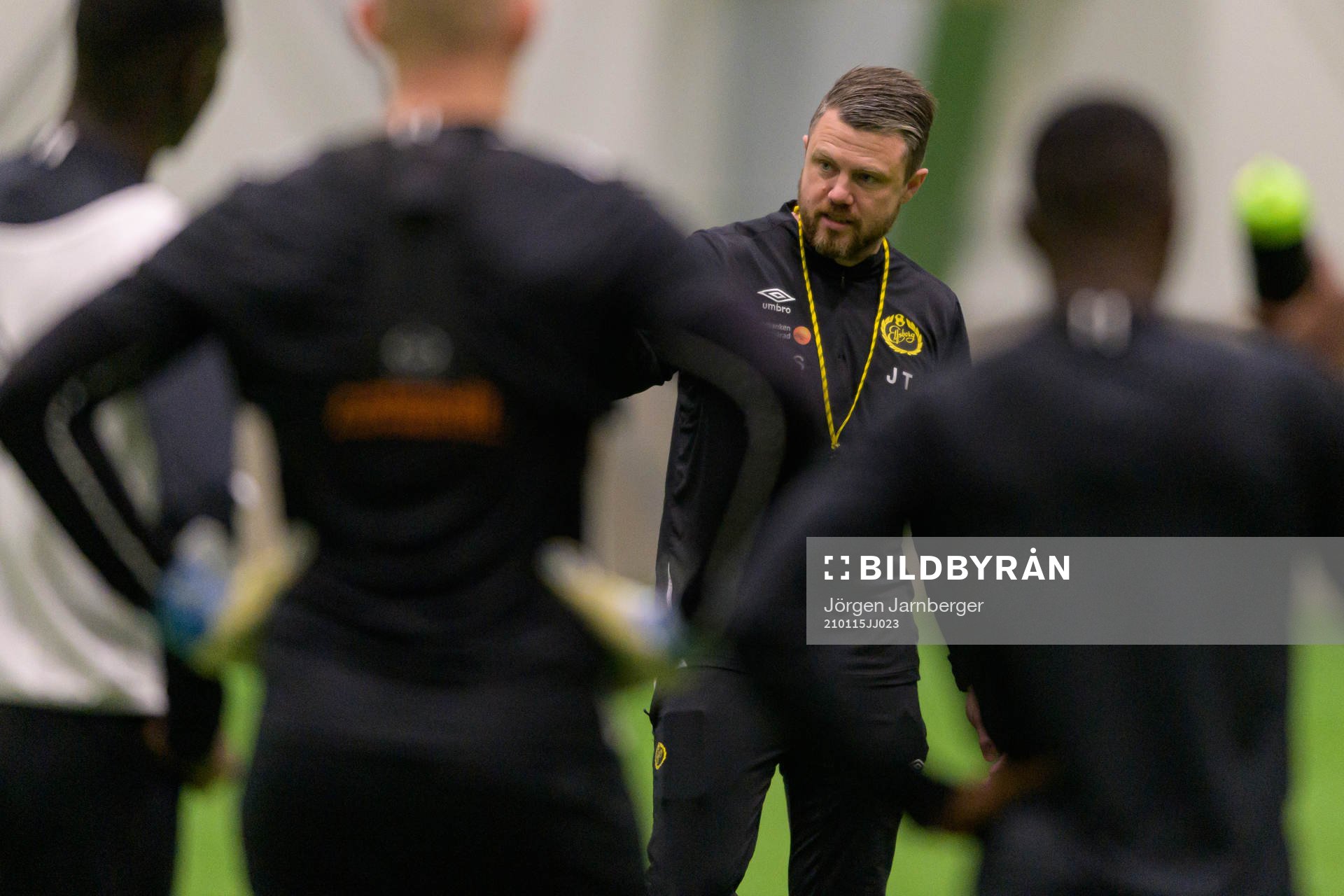 Manager Jimmy Thelin