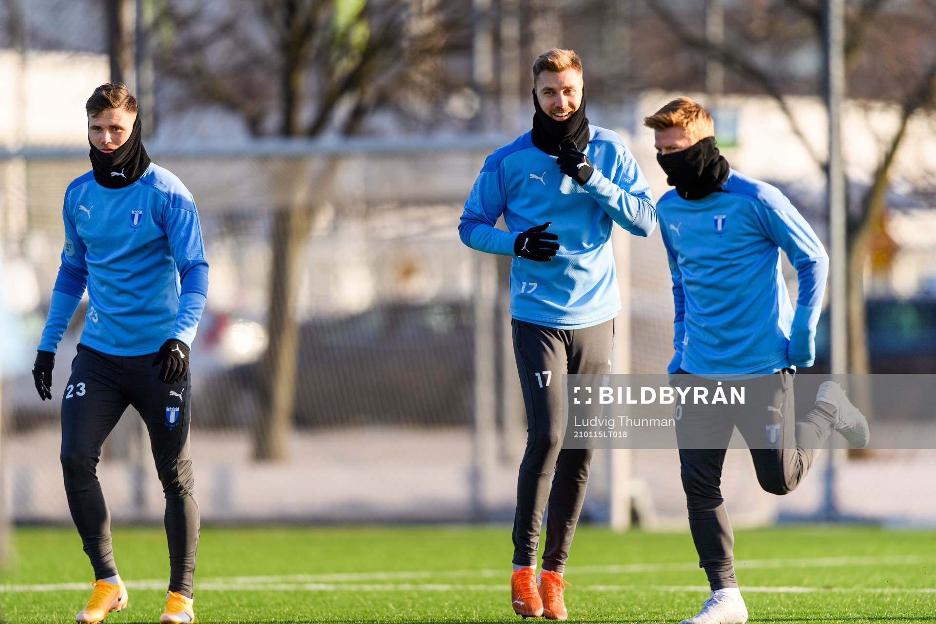 Marcus Antonsson, Rasmus Bengtsson och Anders Christiansen