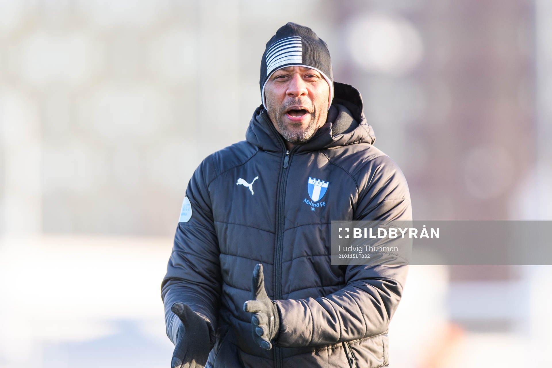 Assisterande tränare Jeffrey Aubynn