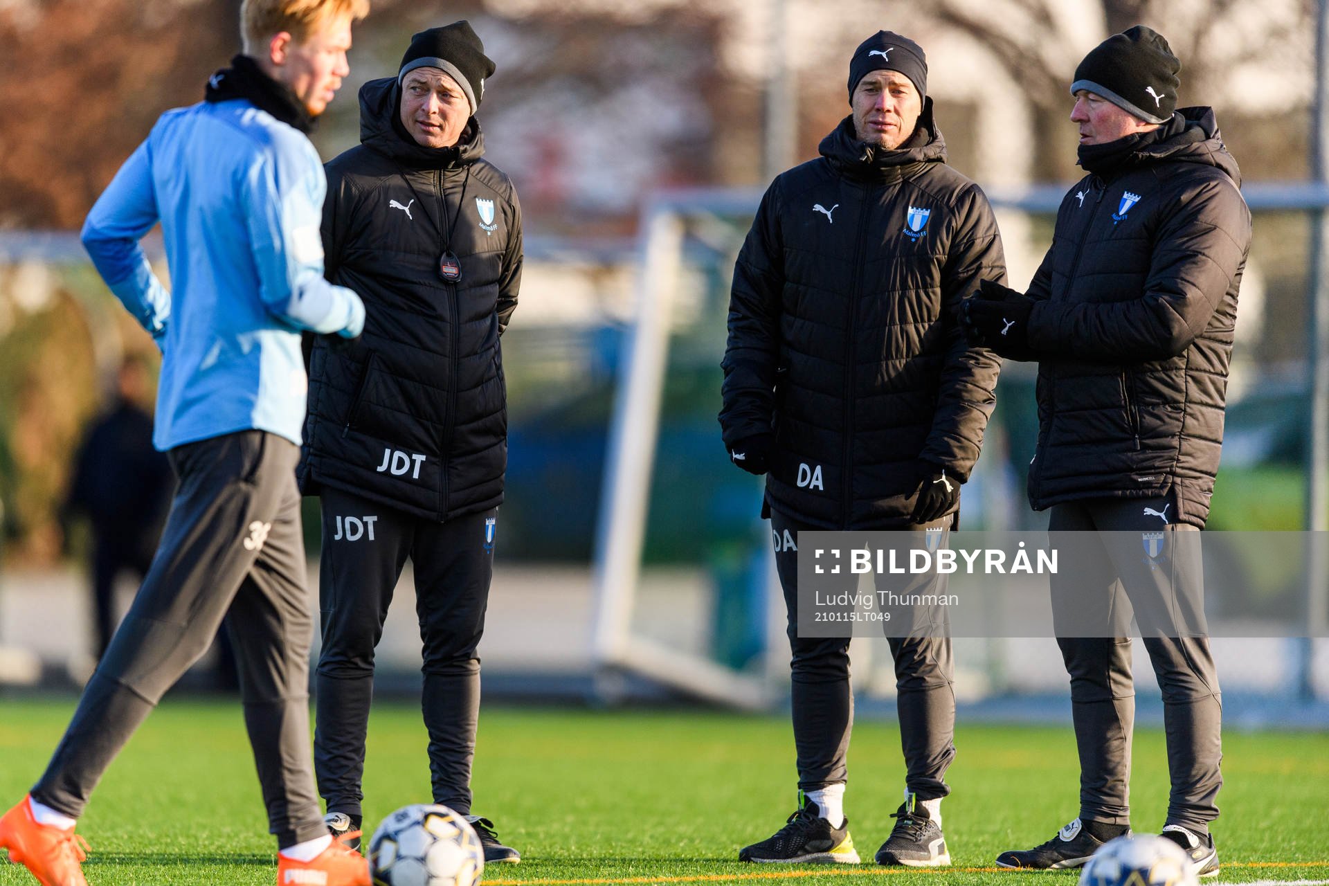 Huvudtränare Jon Dahl Tomasson, sportchef Daniel Andersson