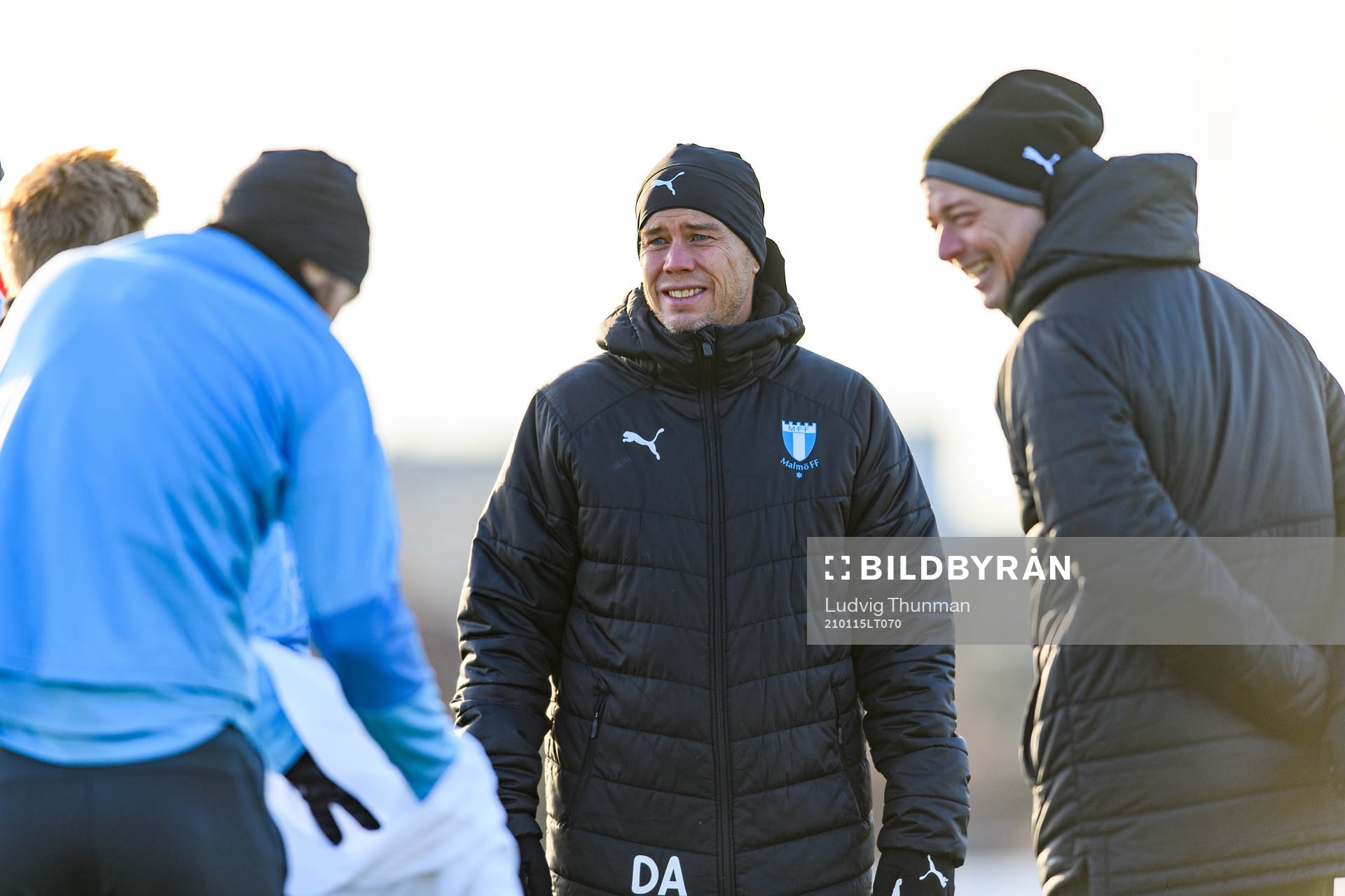 Sportchef Daniel Andersson och huvudtränare Jon Dahl