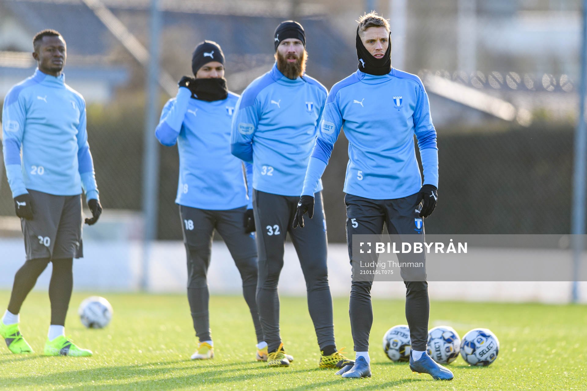 Bonke Innocent, Romain Gall, Jo Inge Berget och Sören Rieks