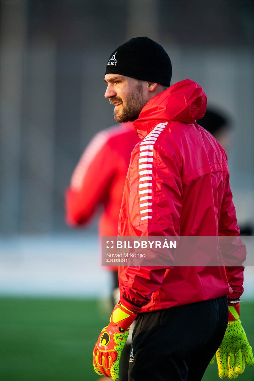 Kalmars målvakt Lucas Hägg Johansson