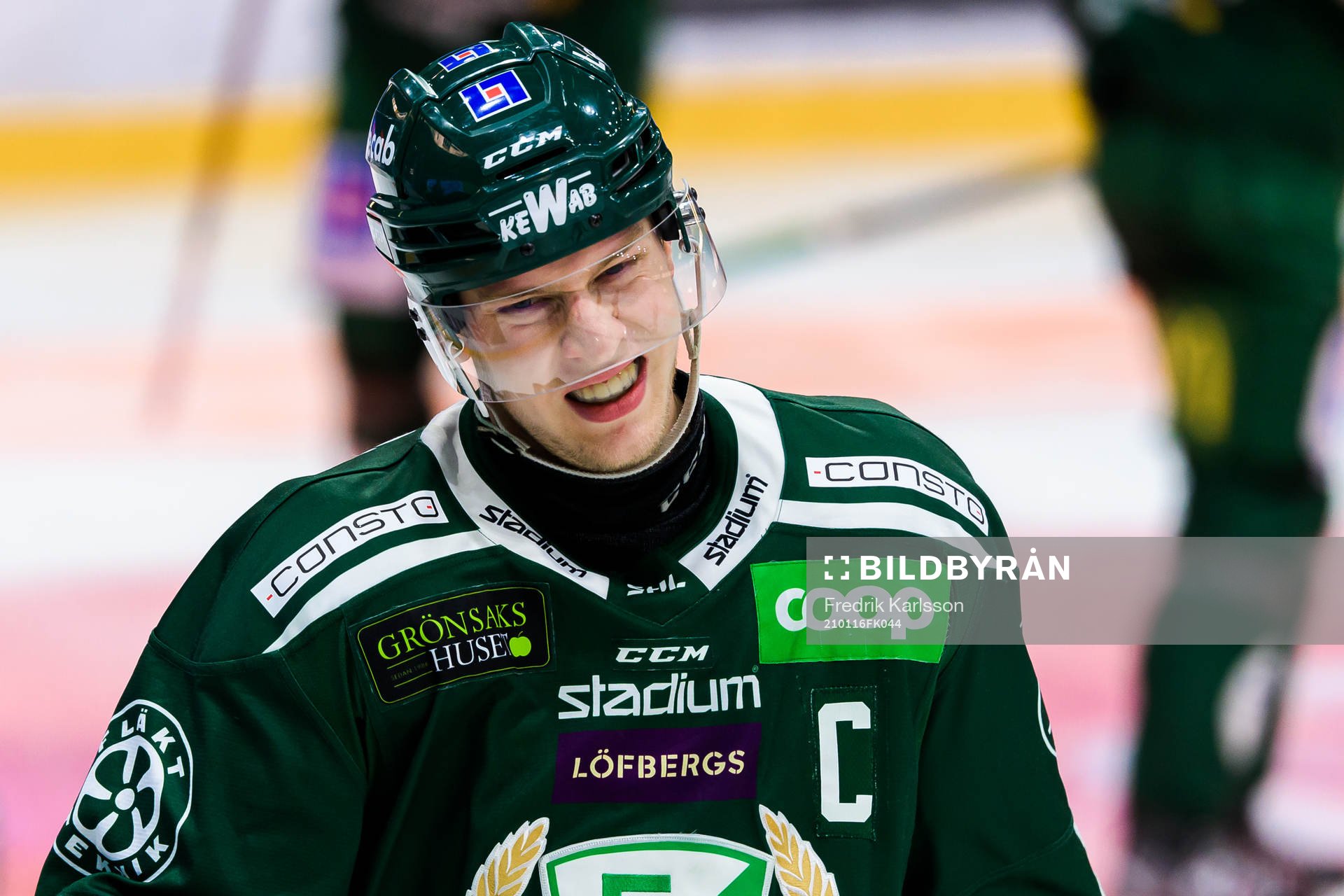 Färjestads Victor Ejdsell deppar