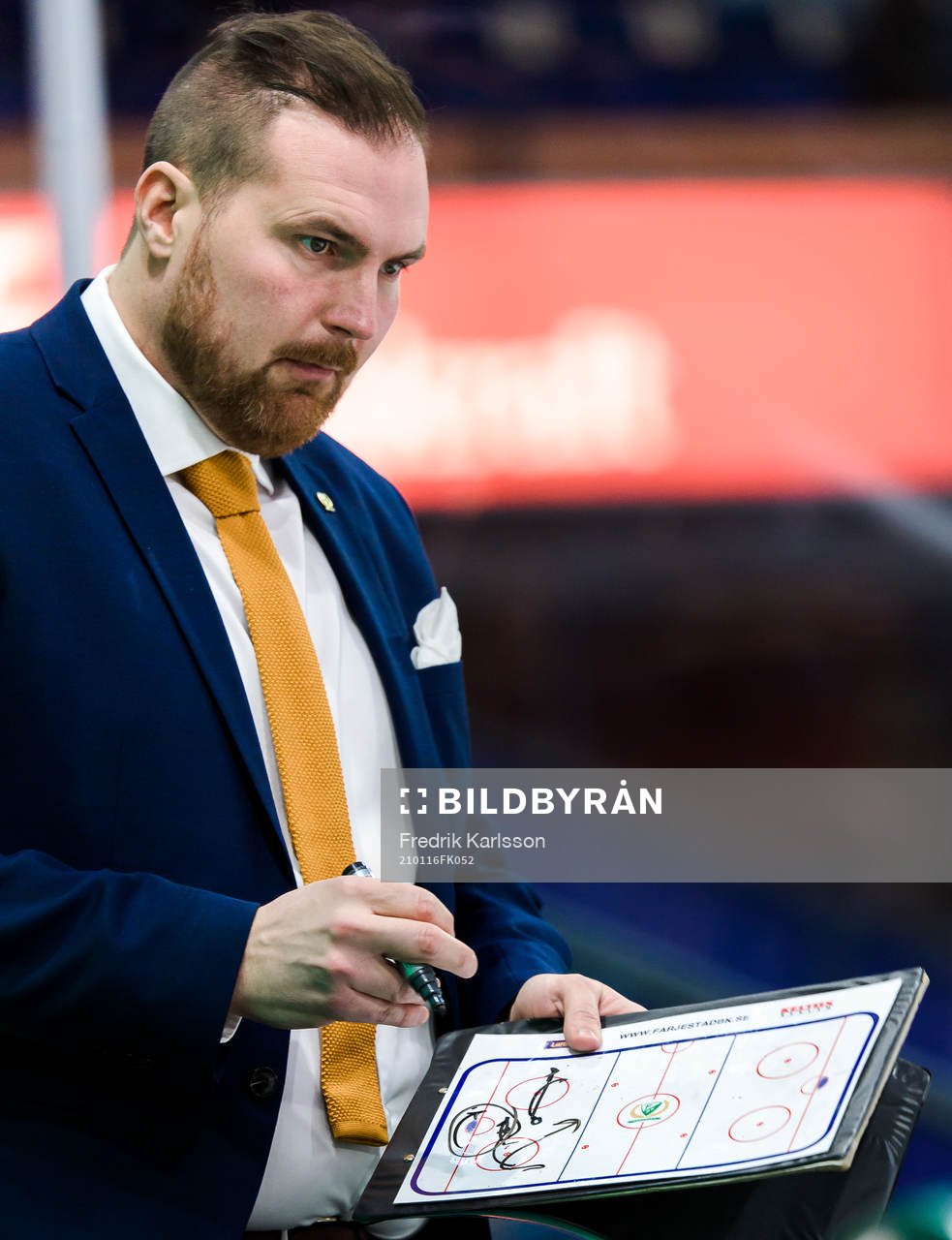 Färjestads assisterande tränare Gereon Dahlgren