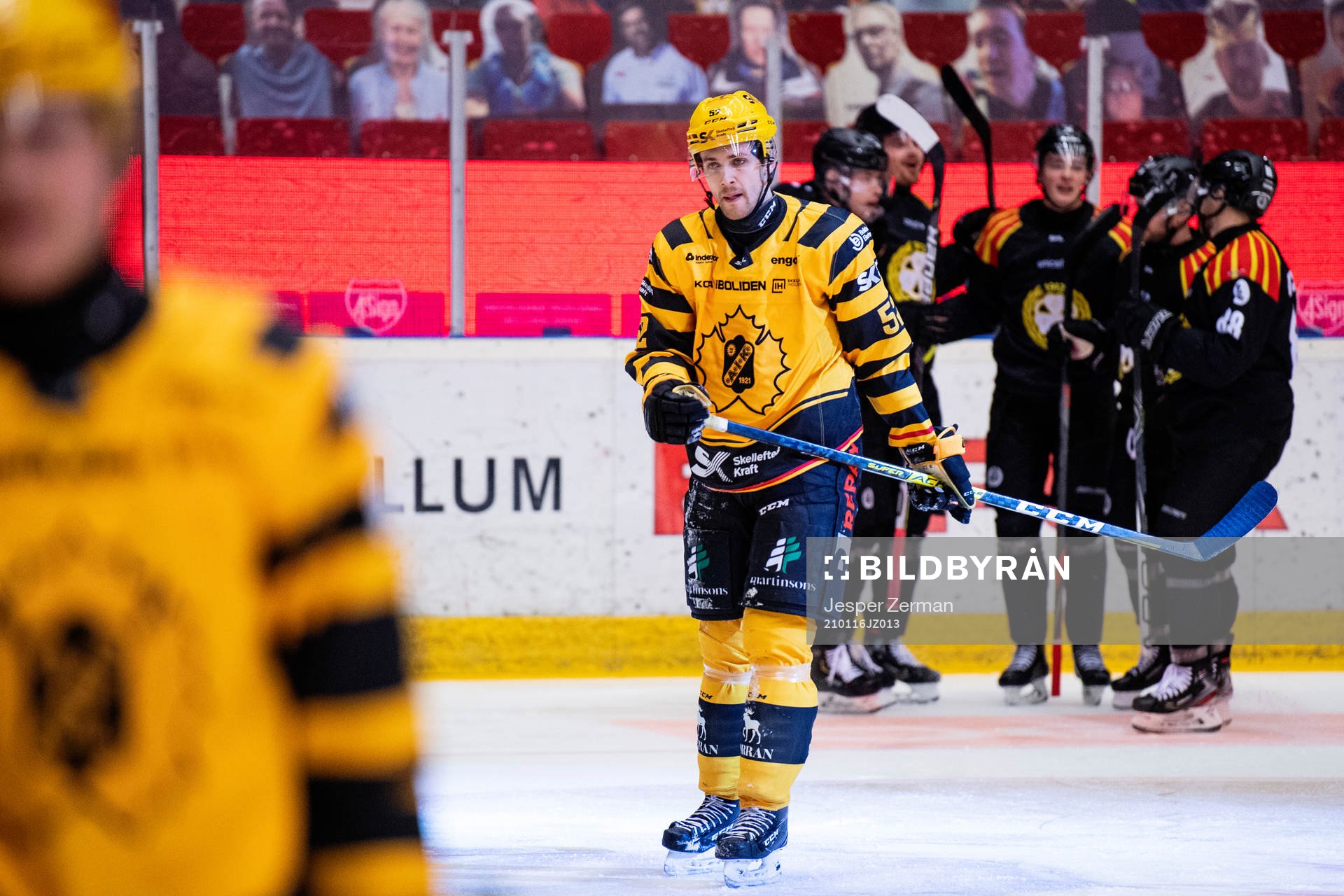 Skellefteås Arvid Lundberg deppar