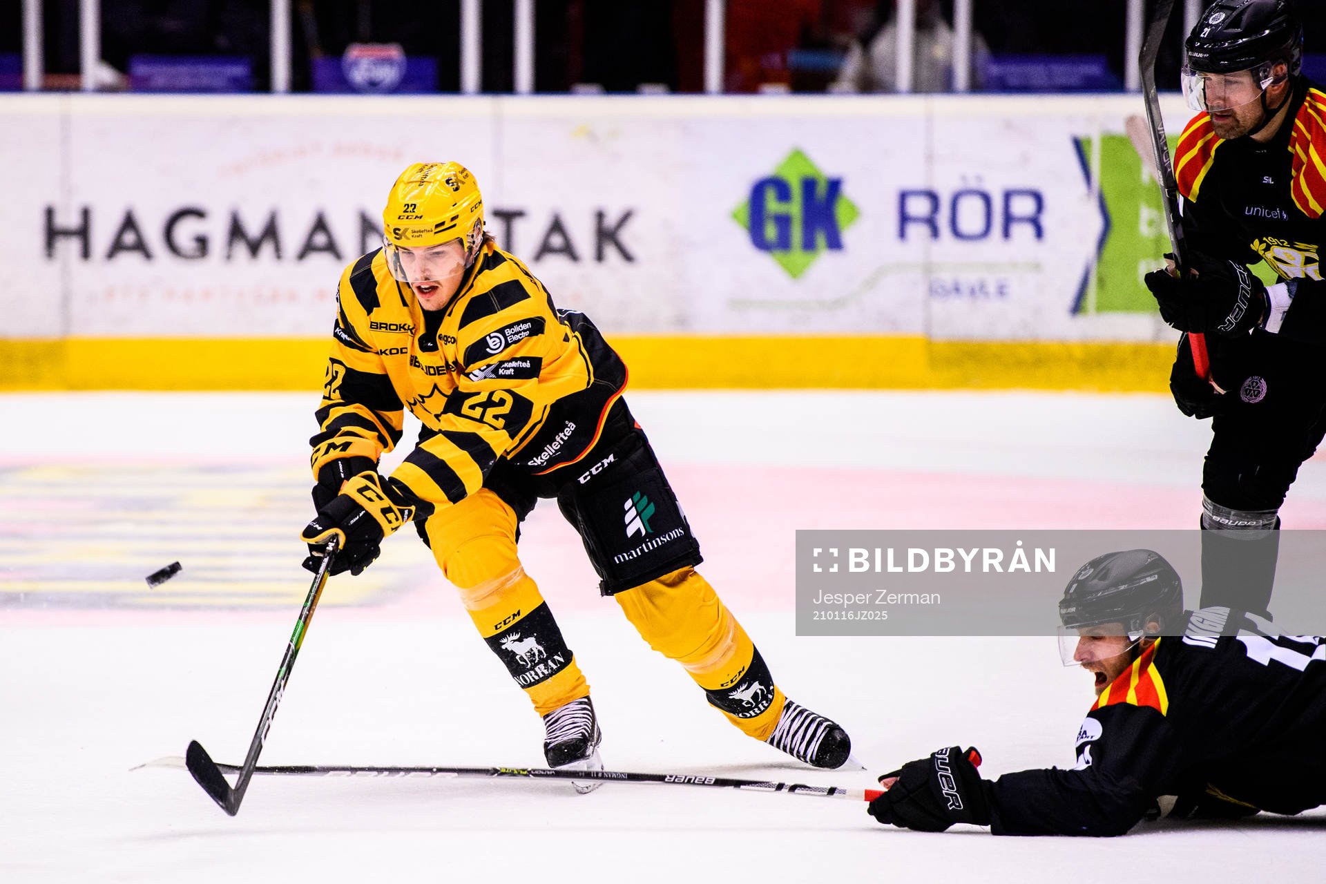 Skellefteås Jonathan Johnson och Brynäs Josef Ingman