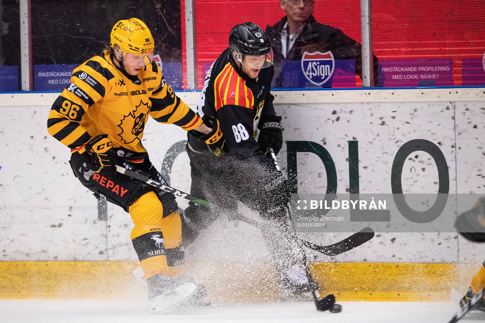 Skellefteås Rickard Hugg och Brynäs Jadeon Descheneau