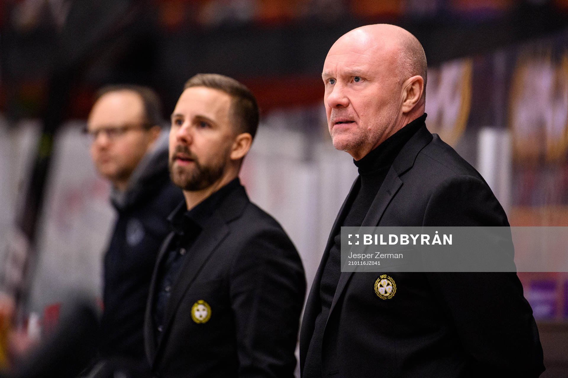 Brynäs tränare Peter Andersson (h)
