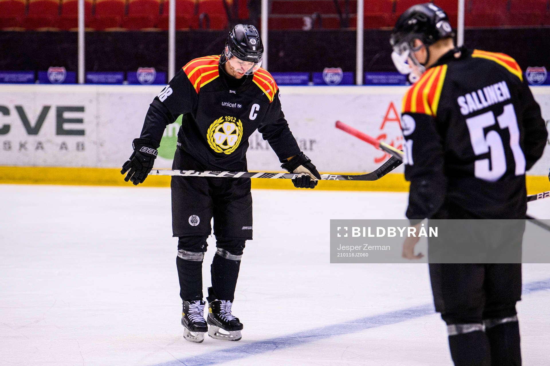 Brynäs Anton Rödin deppar