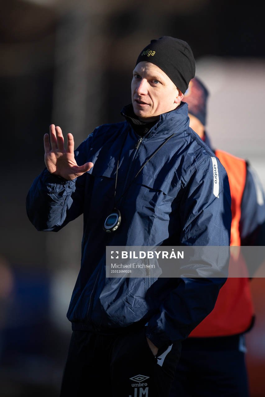 Örgrytes assisterande tränare Johan Mattsson