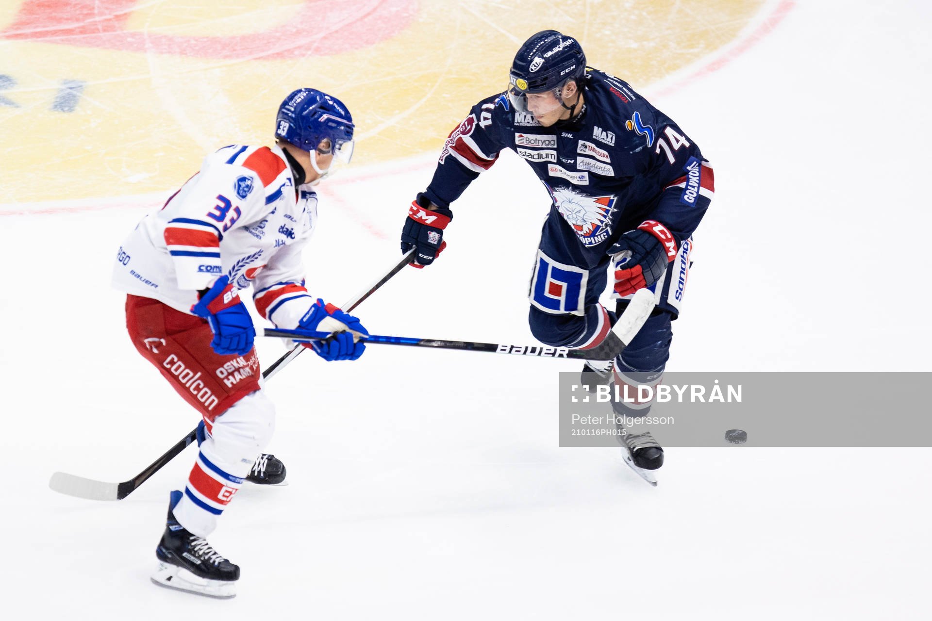 Oskarshamns Filiph Engsund och Linköpings Petteri Nikkilä