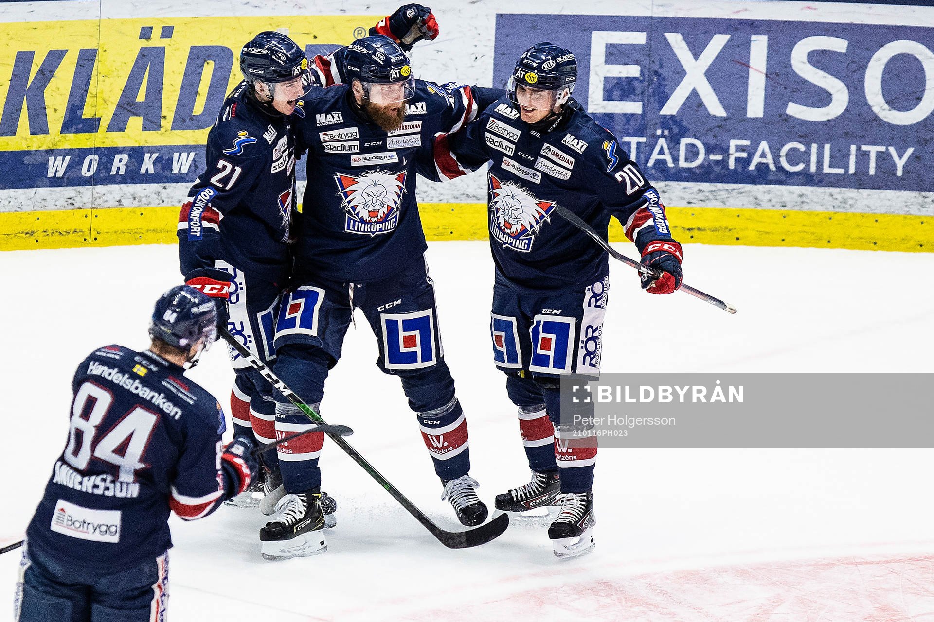 Linköpings Jonas Junland jublar