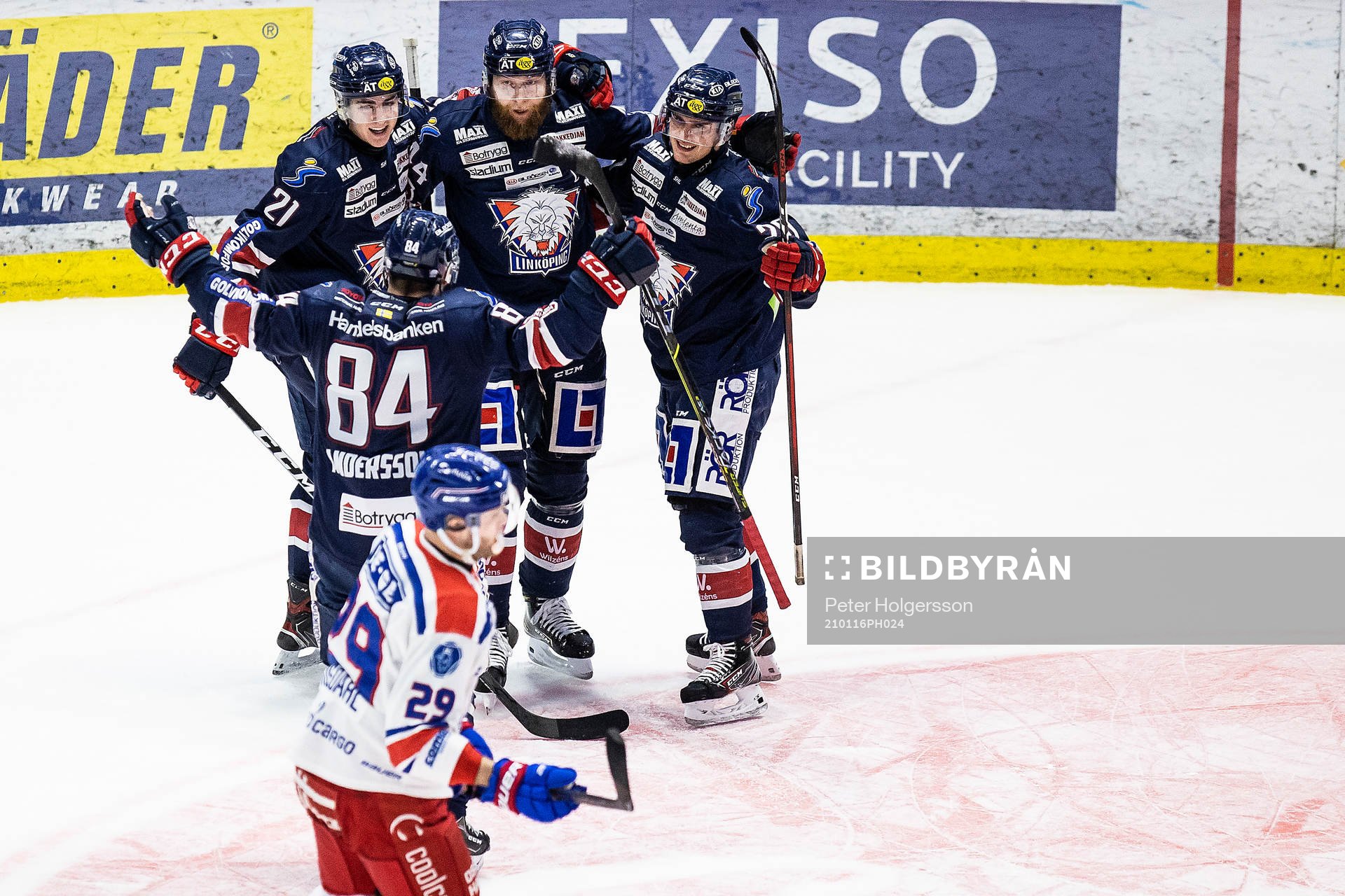 Linköpings Jonas Junland jublar