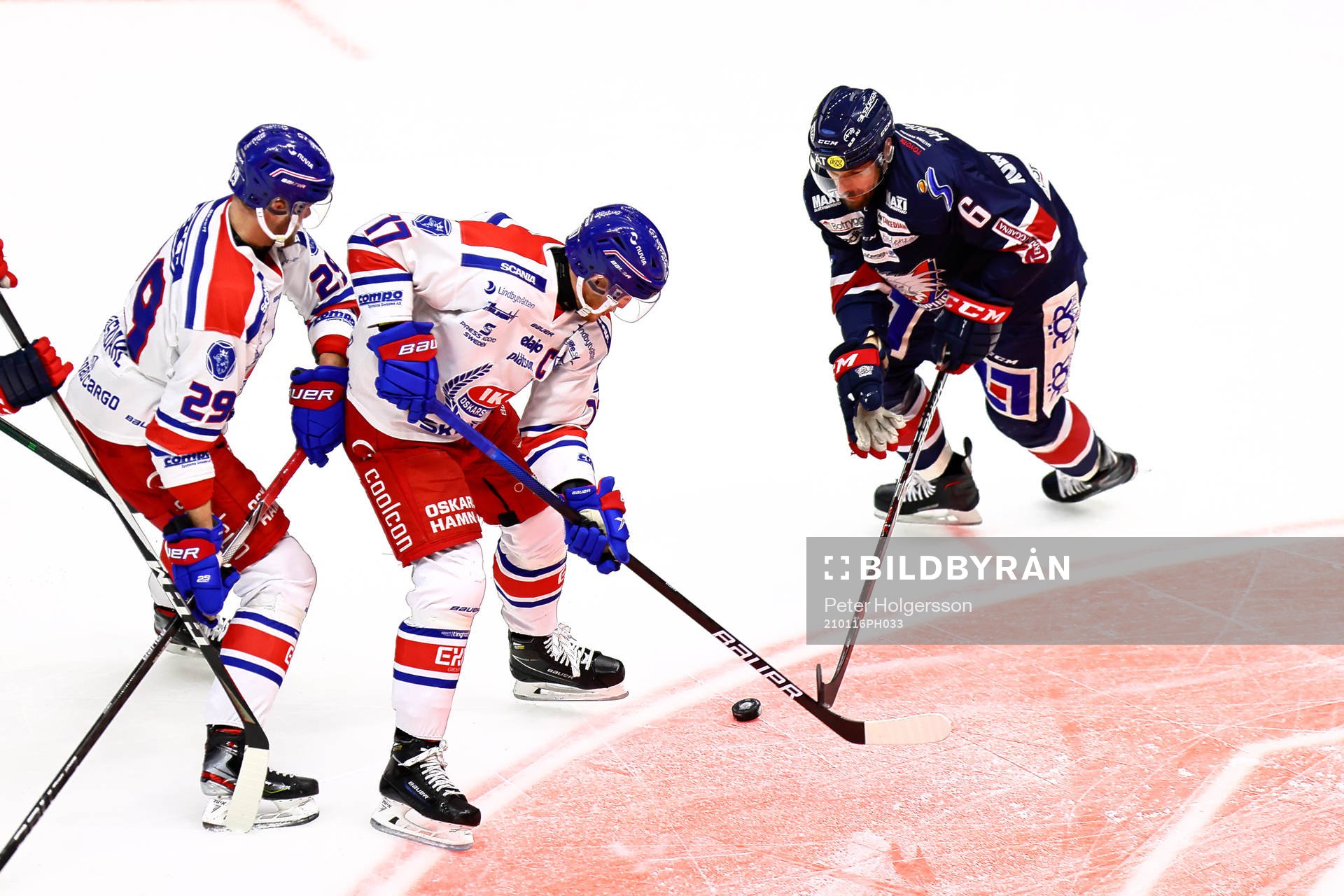 Oskarshamns Jonas Engström och Linköpings Jonas Holös