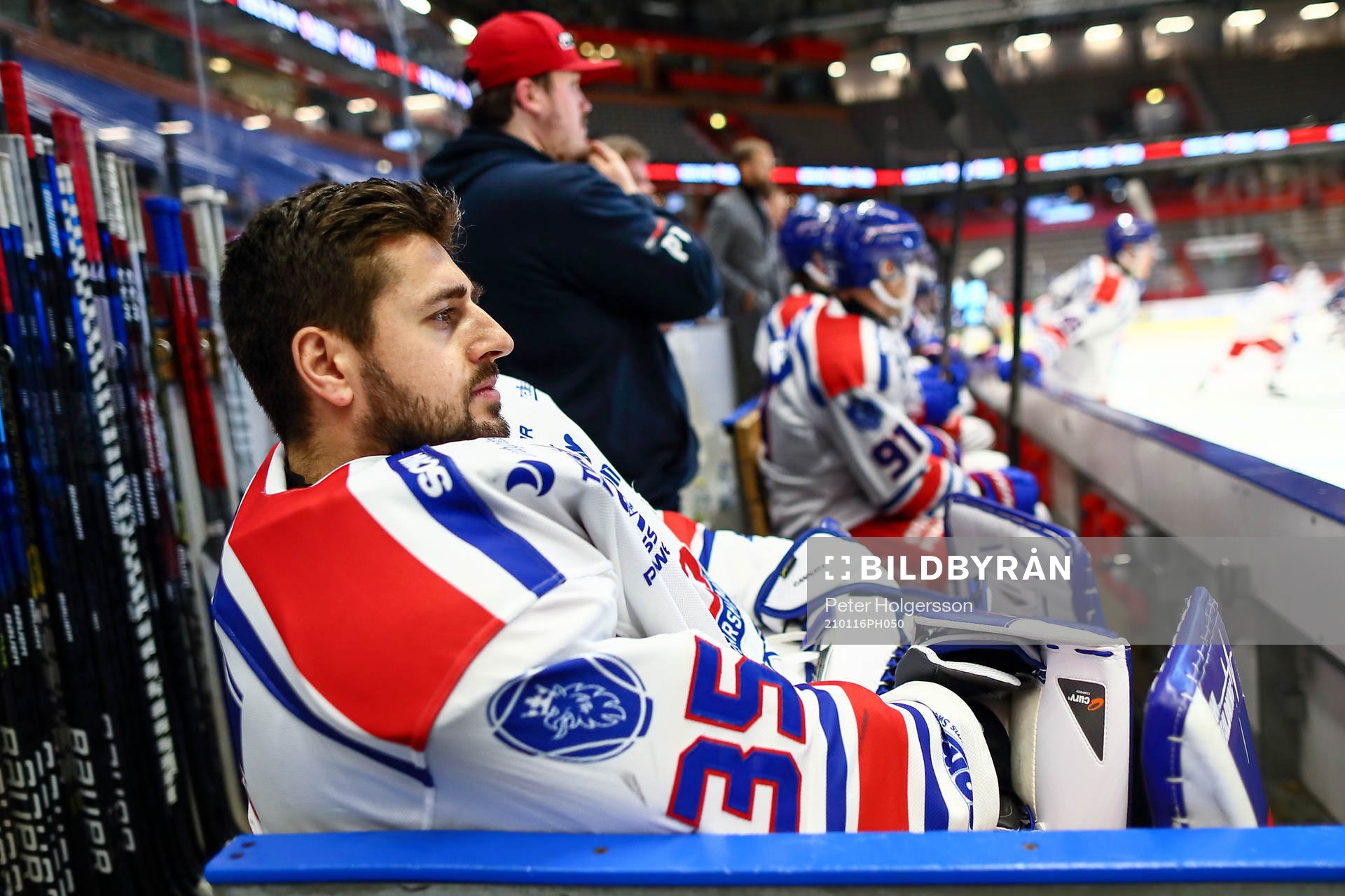 Oskarshamns målvakt Joe Cannata