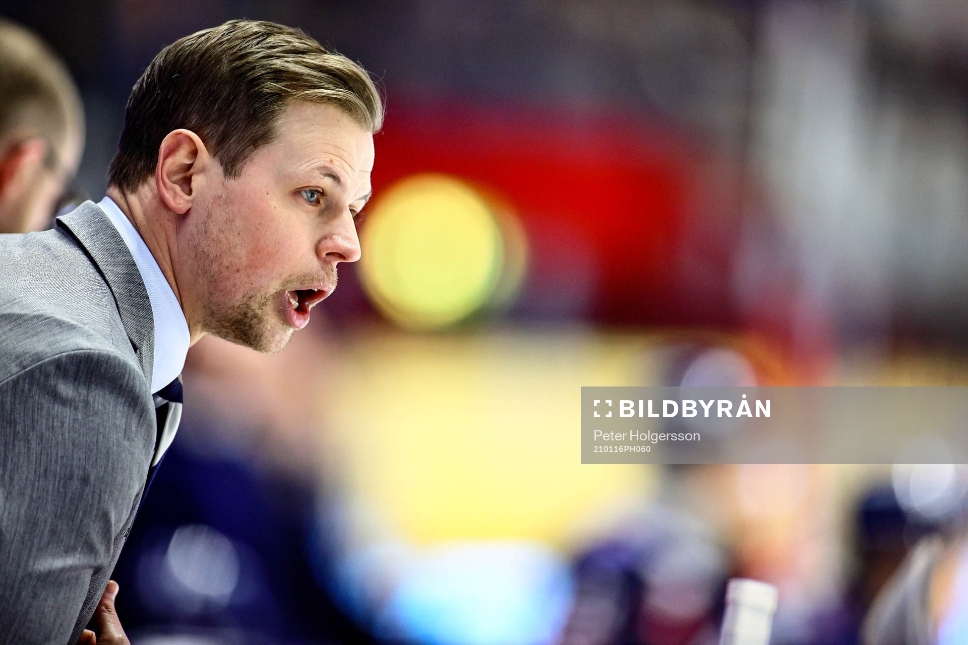 Oskarshamns tränare Martin Filander