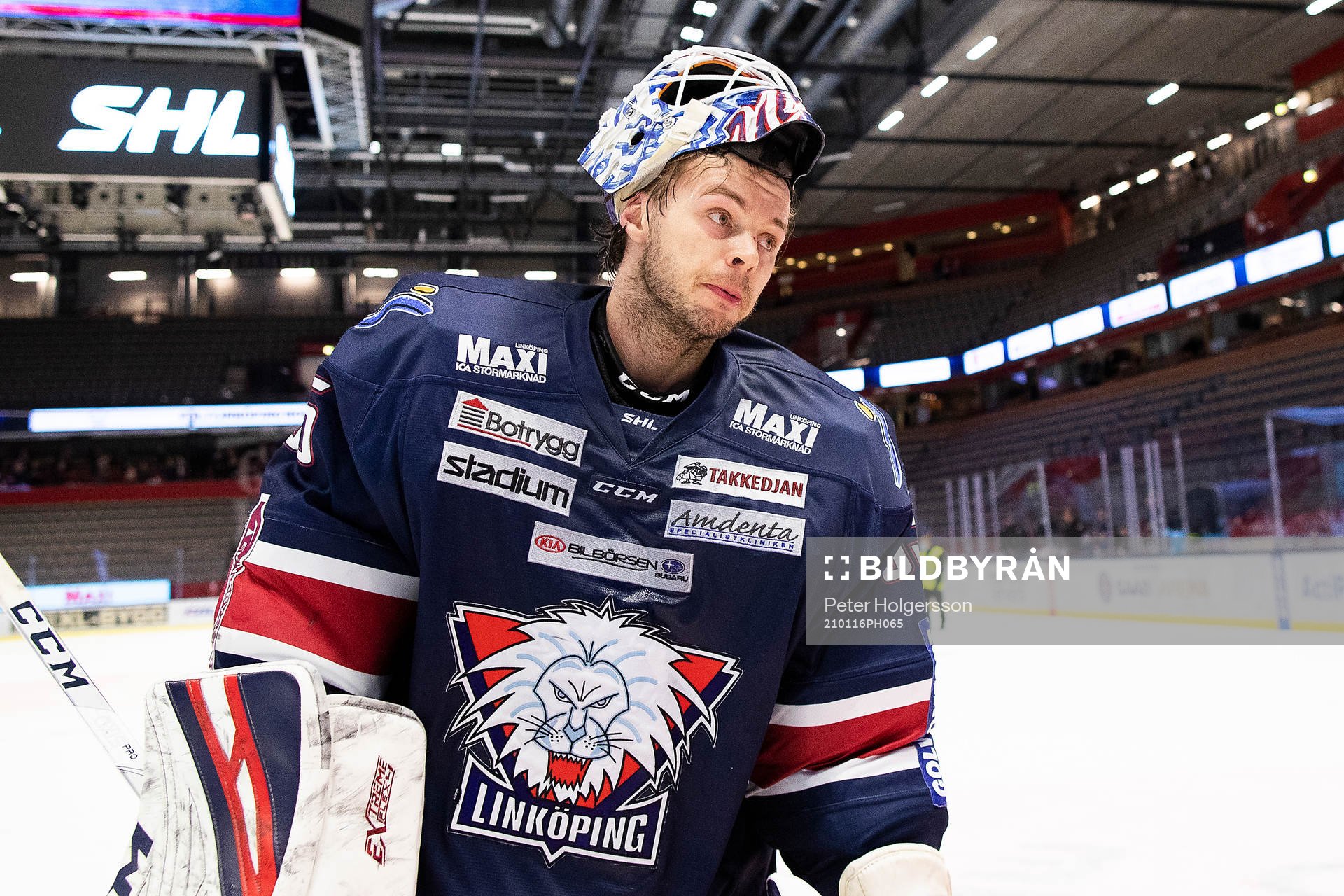 Linköpings målvakt Niklas Lundström