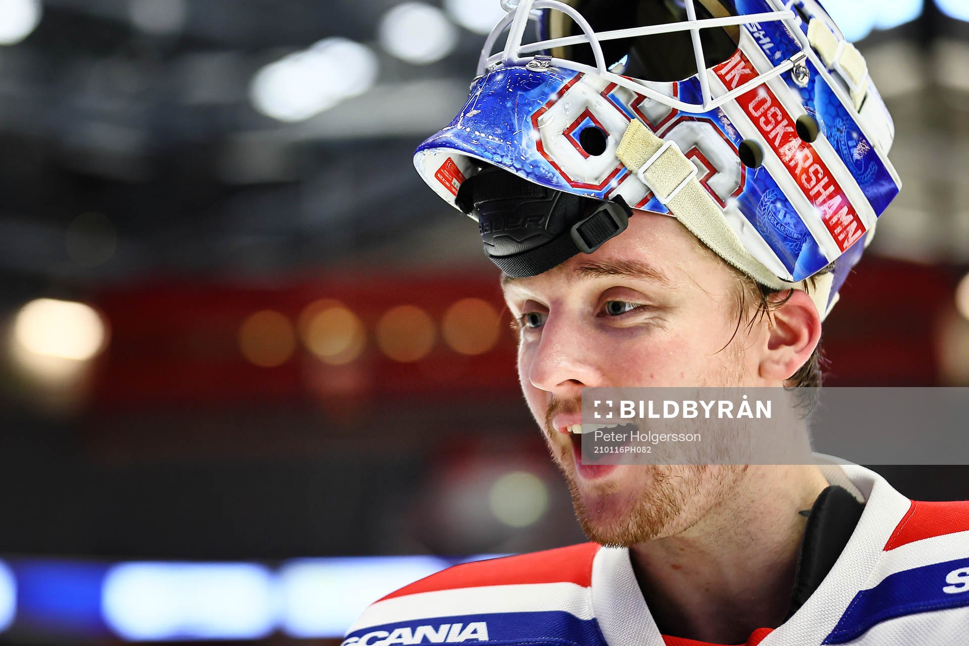 Oskarshamns målvakt Tex Williamsson