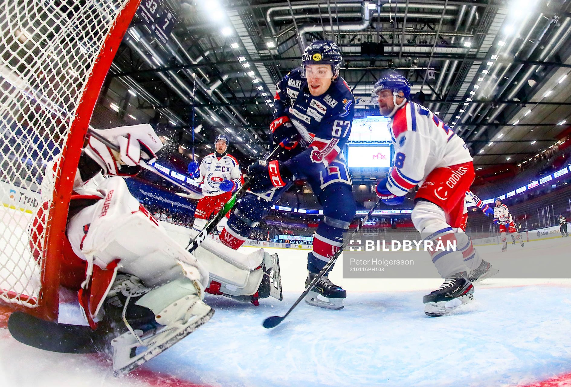 Linköpings Jarno Kärki gör mål 2-0