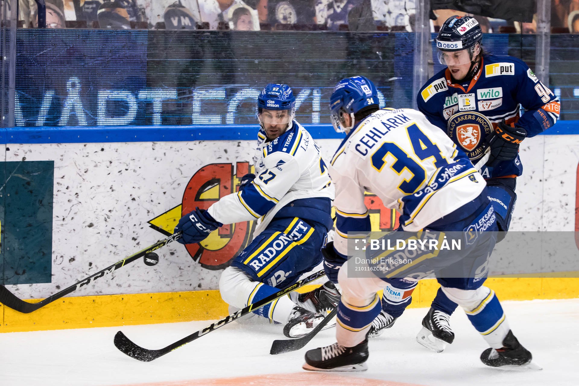 Leksands Marek Hrivik och Växjös Joel Persson