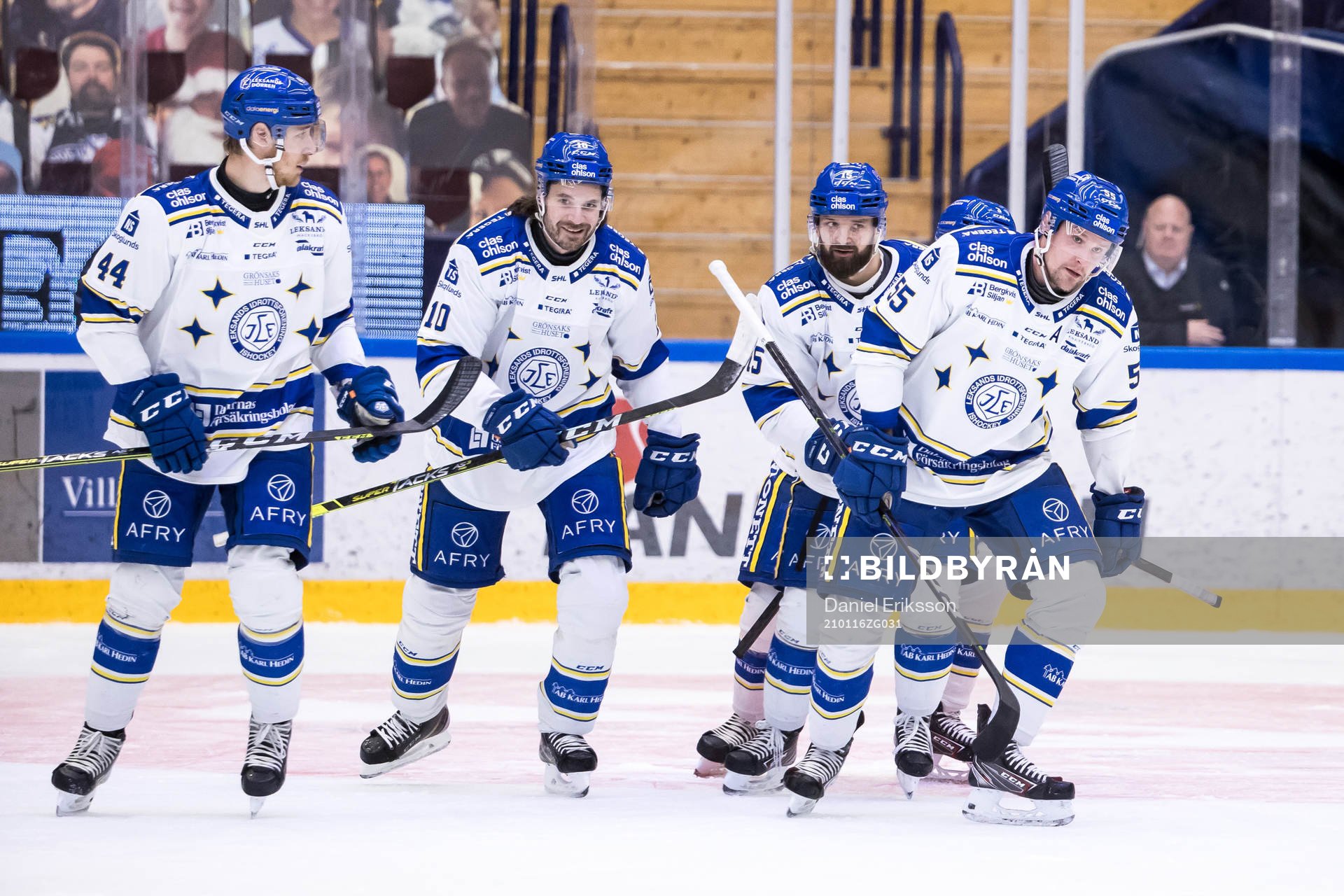 Leksands Jonas Ahnelöv jubel