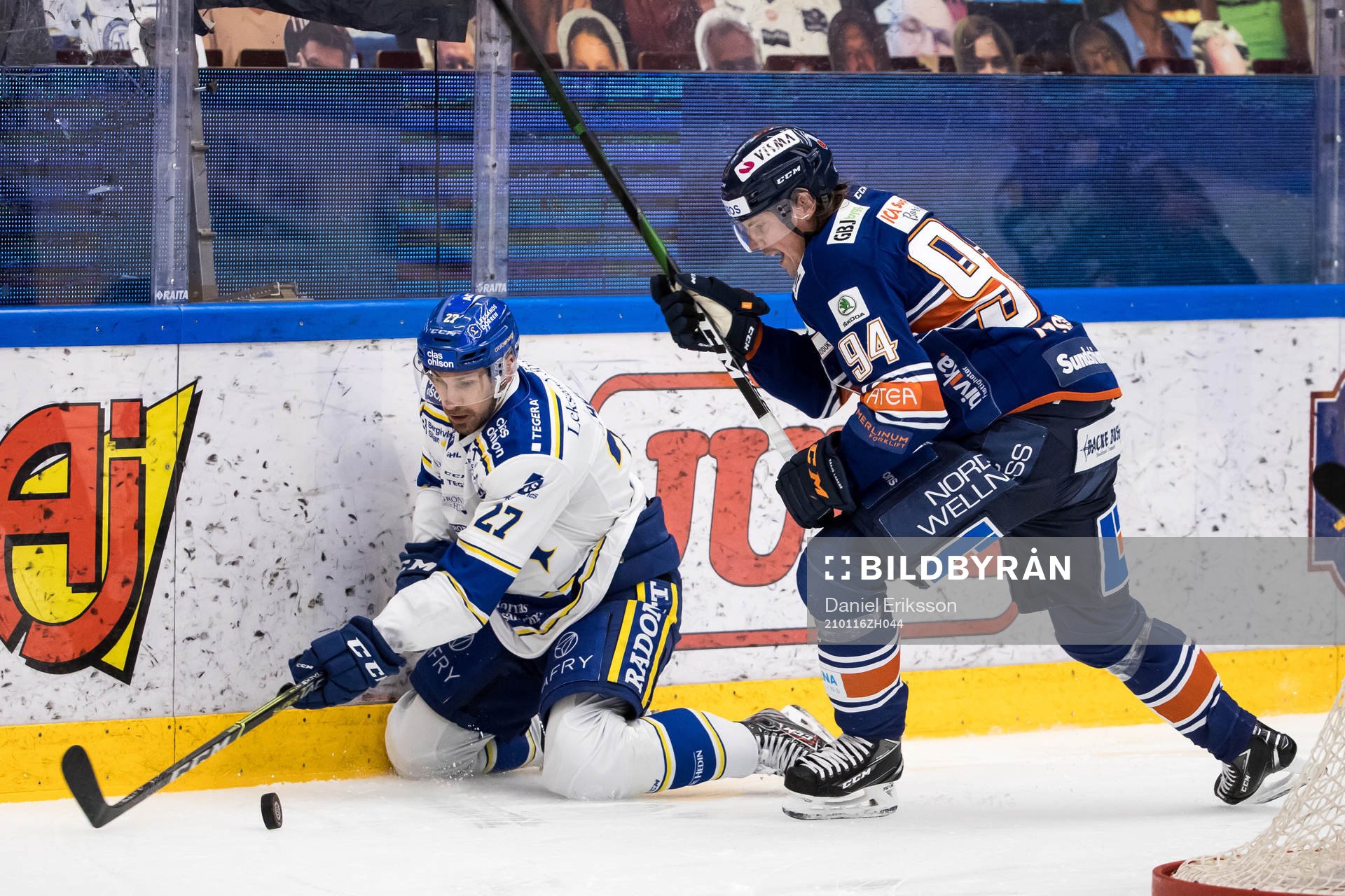 Leksands Marek Hrivik och Växjös Joel Persson