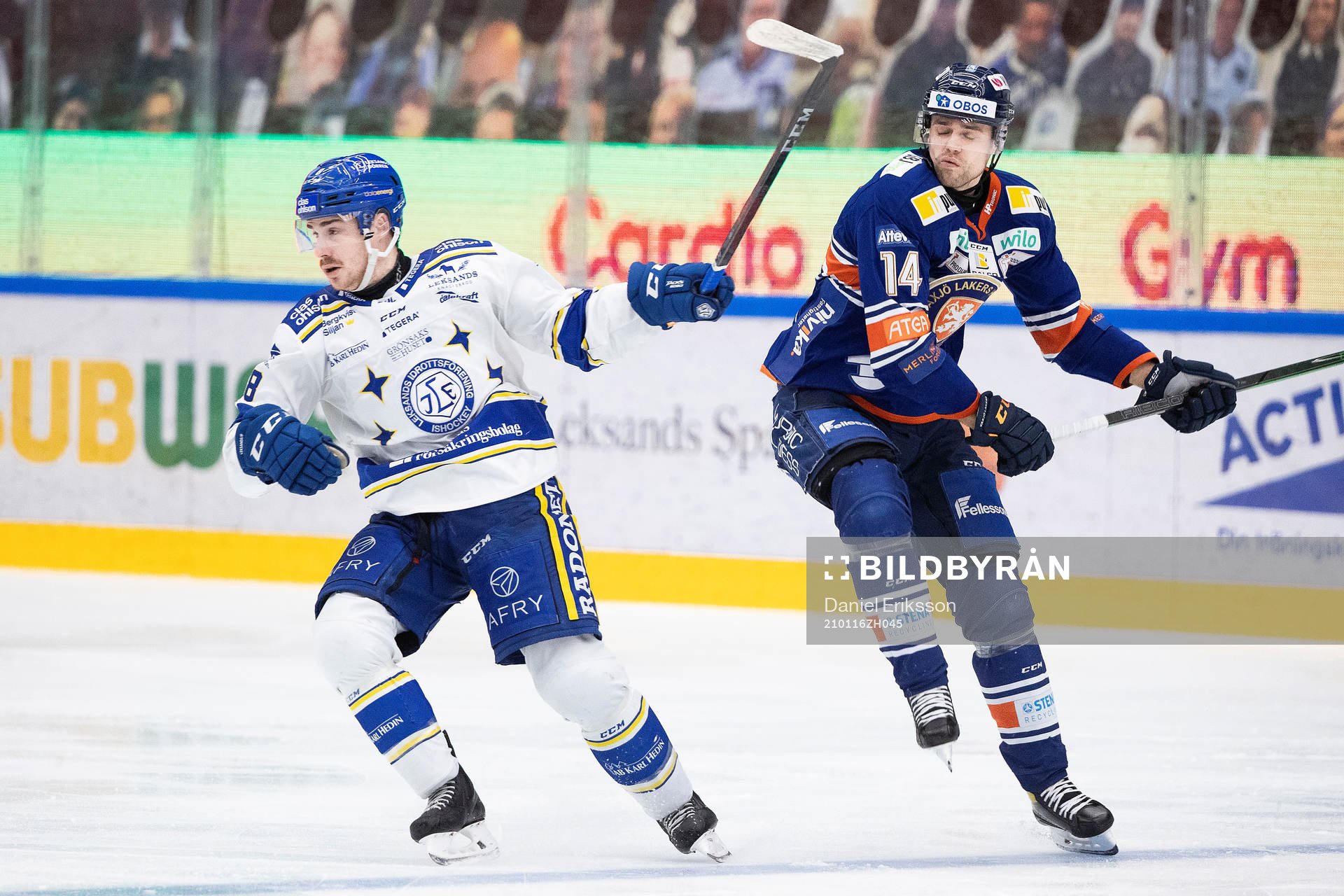 Leksands Matt Caito och Växjös Emil Pettersson