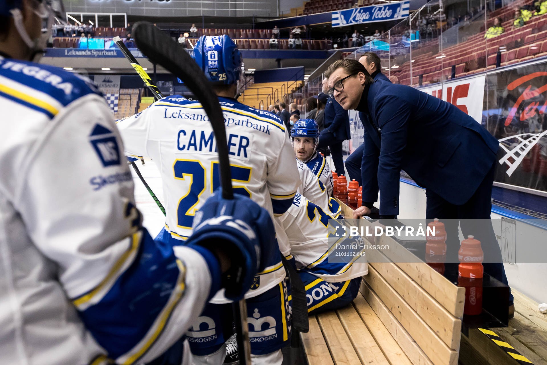 Leksands tränare Björn Hellkvist