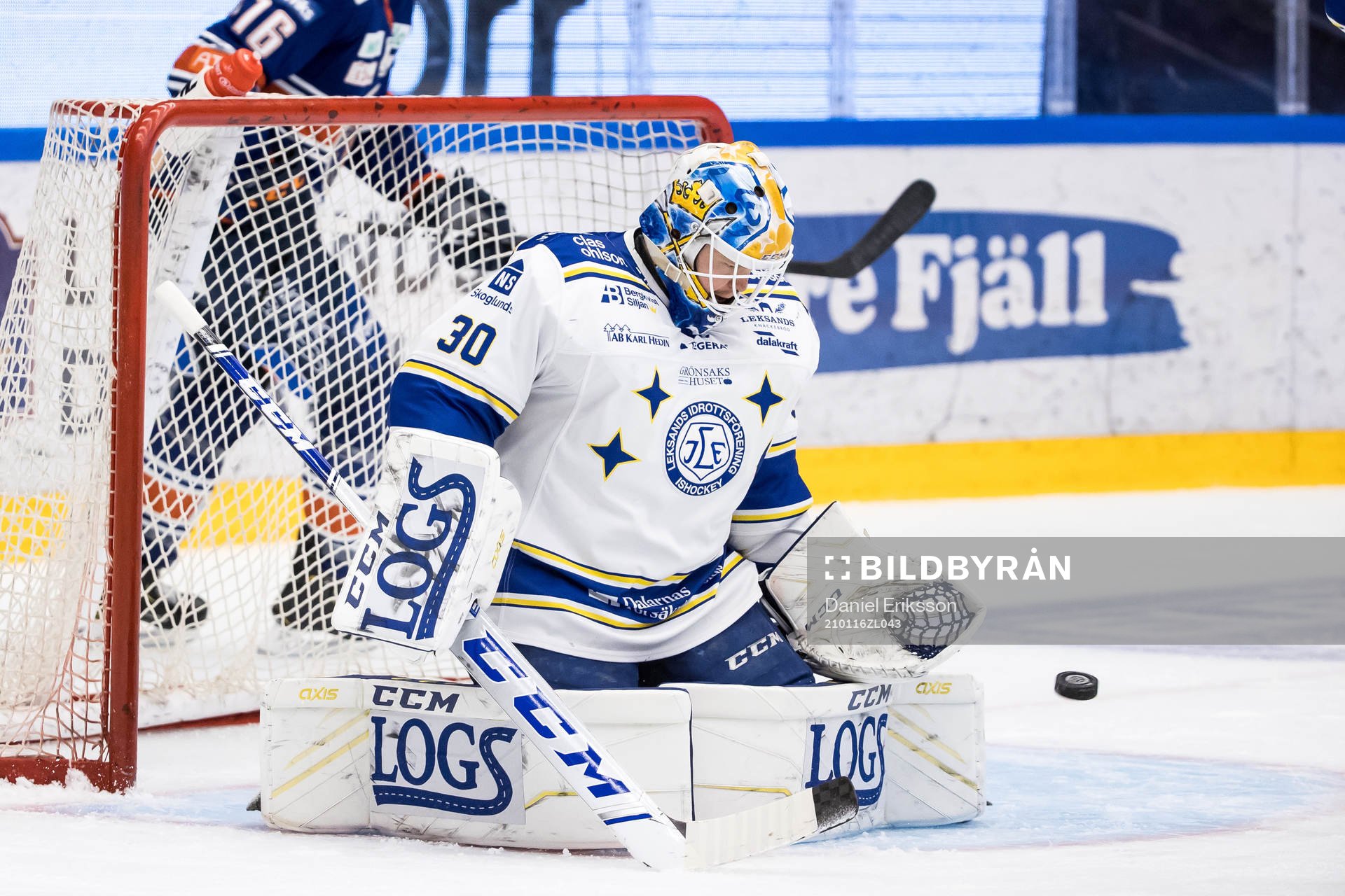 Leksands målvakt Janne Juvonen