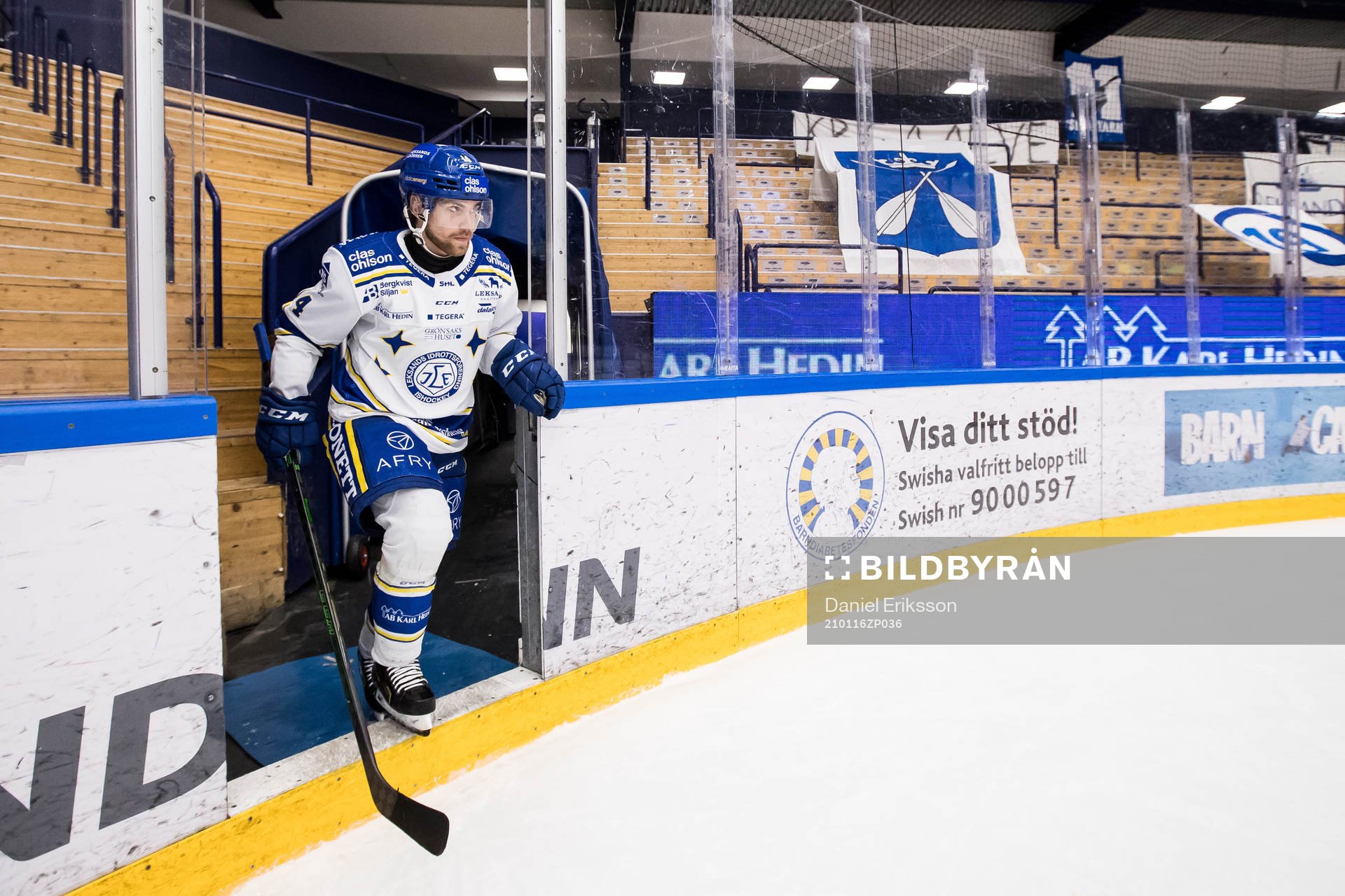Leksands Oskar Lang utsedd till matchens krigare