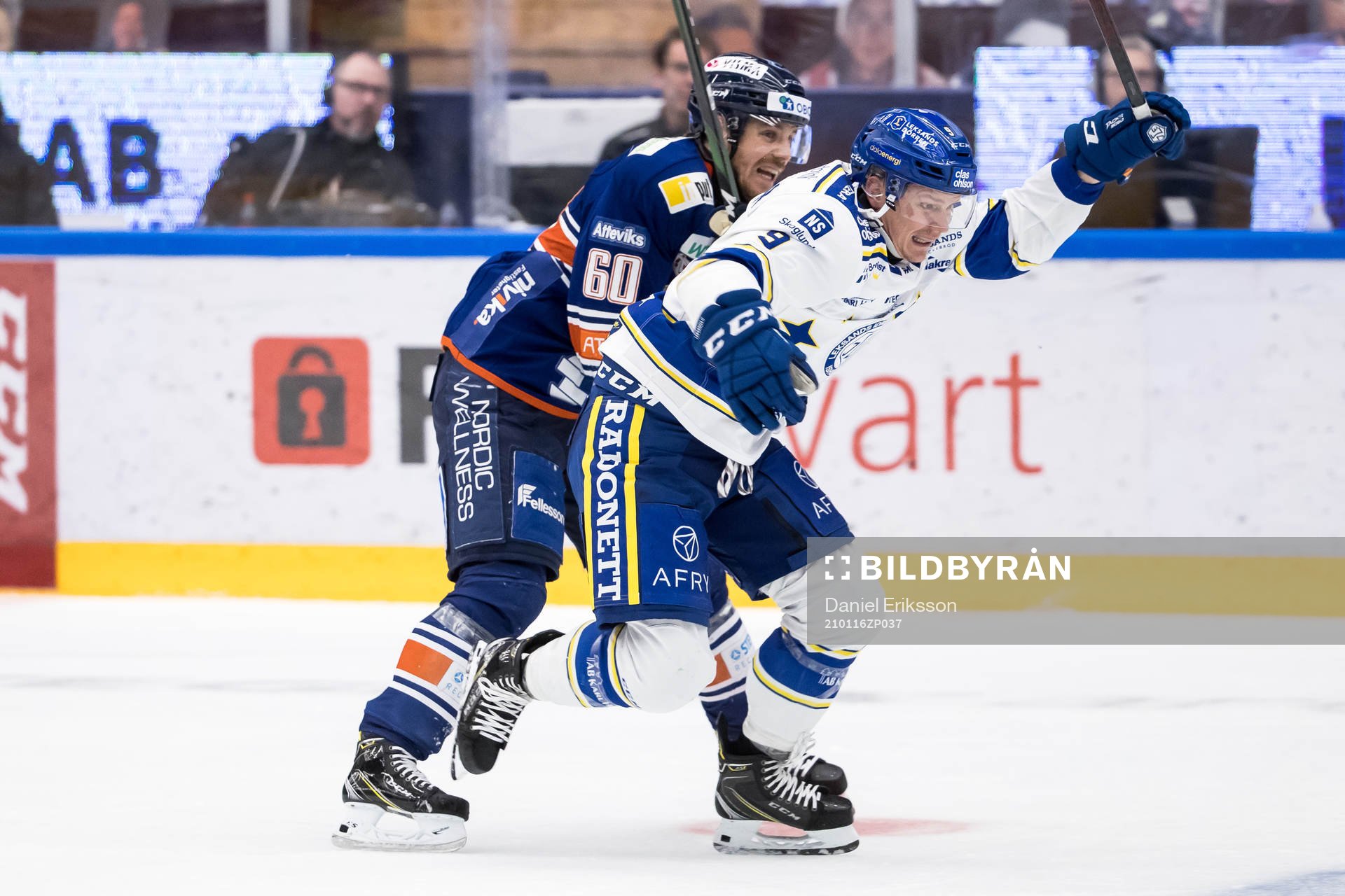 Växjös Erik Josefsson och Leksands Patrik Zackrisson