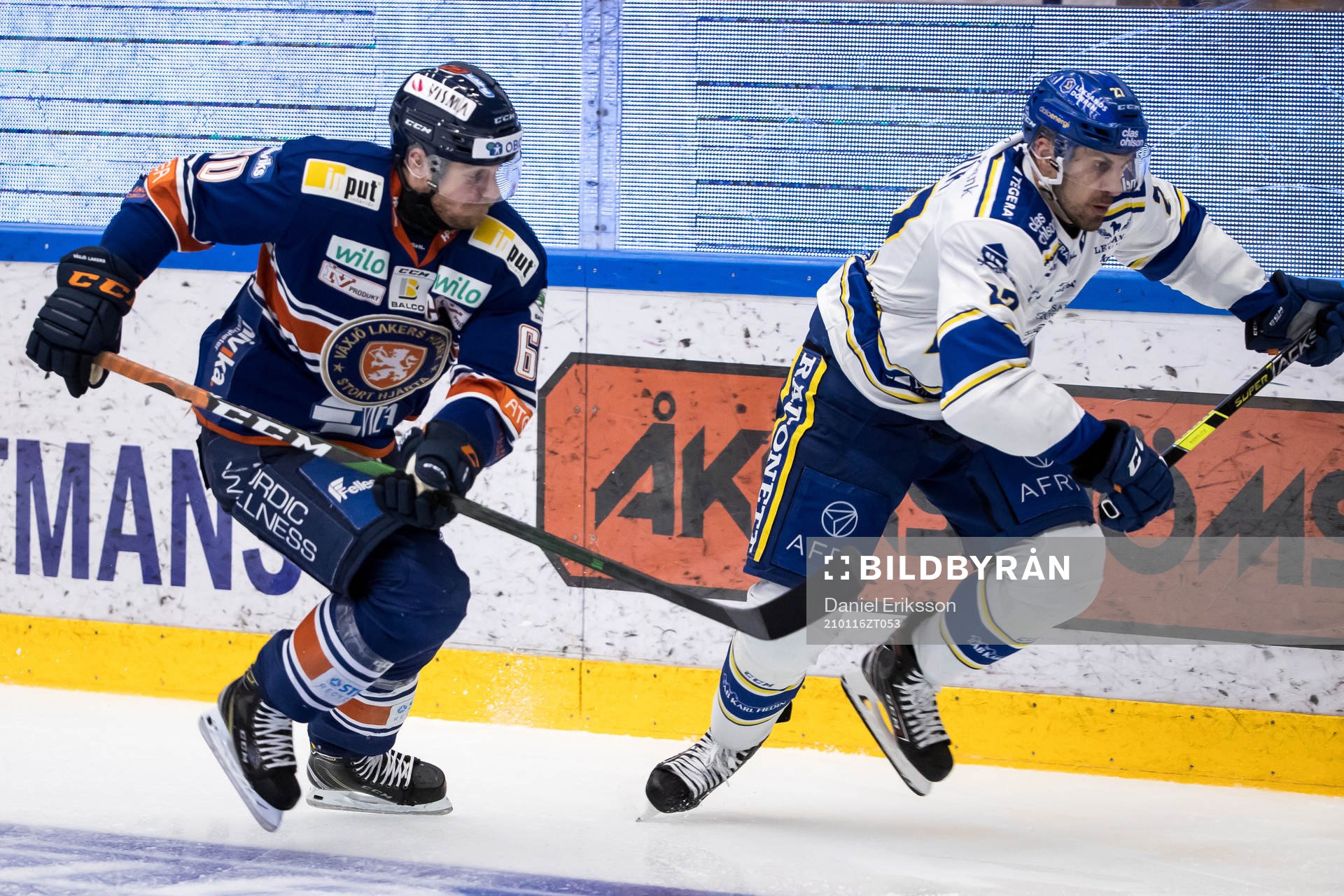 Växjös Erik Josefsson och Leksands Marek Hrivik
