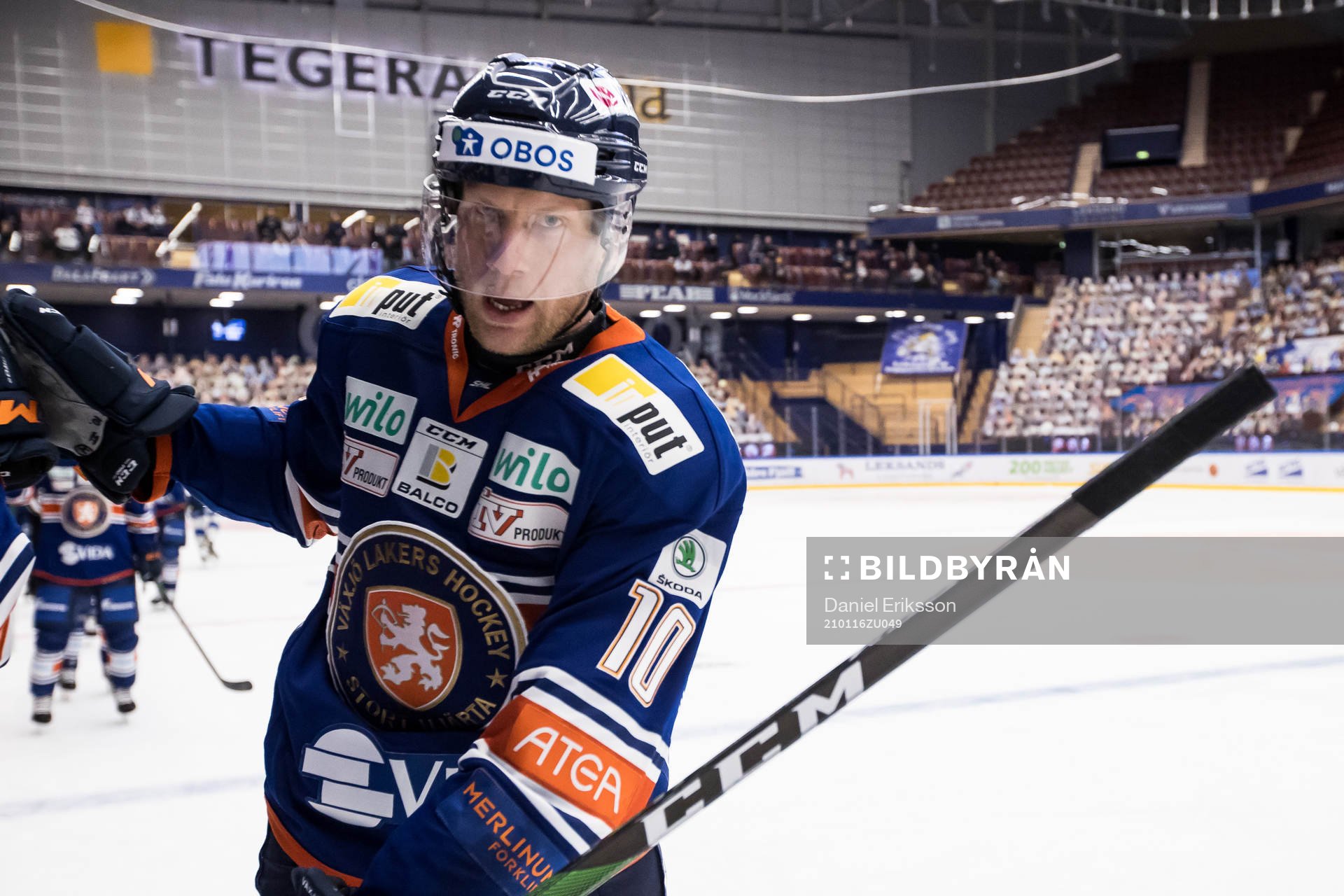 Växjös Richard Gynge jublar