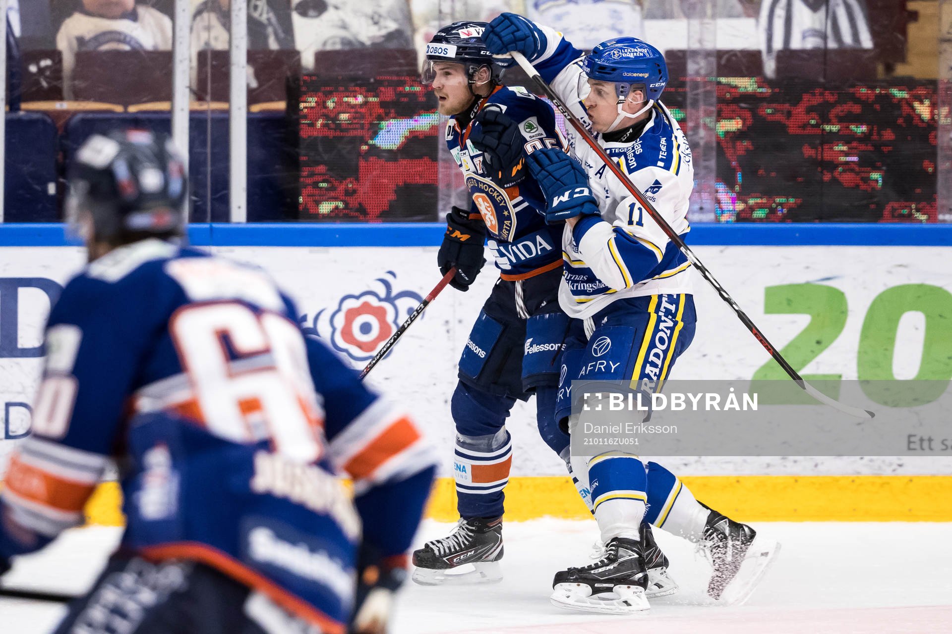 Växjös Linus Nässén och Leksands Martin Karlsson