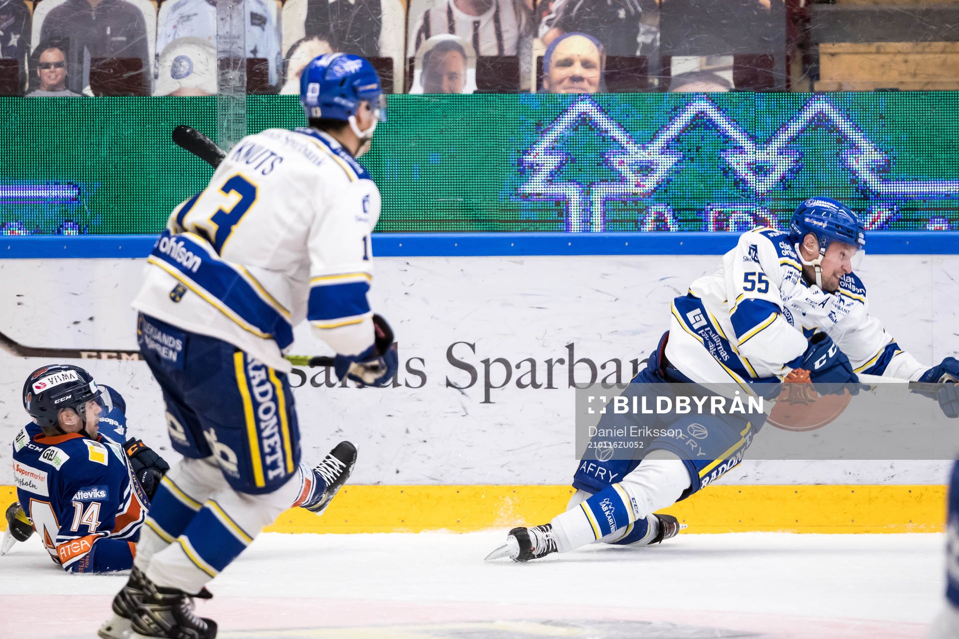 Leksands Jonas Ahnelöv och Växjös Emil Pettersson