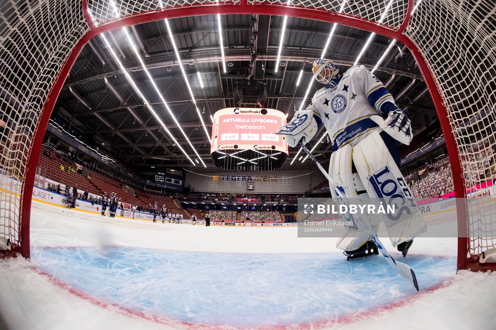 Leksands målvakt Janne Juvonen