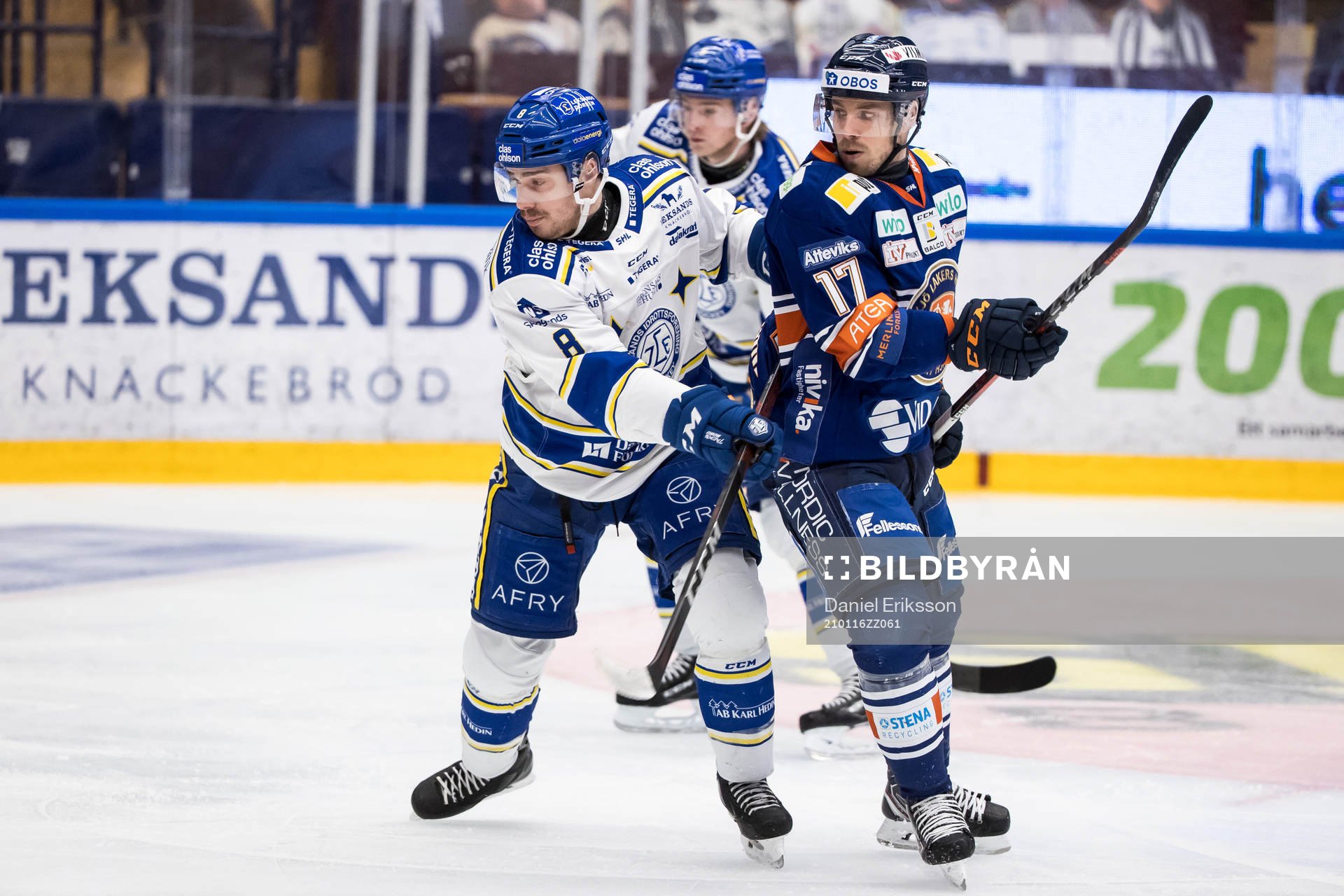Leksands Matt Caito och Växjös Emil Forslund