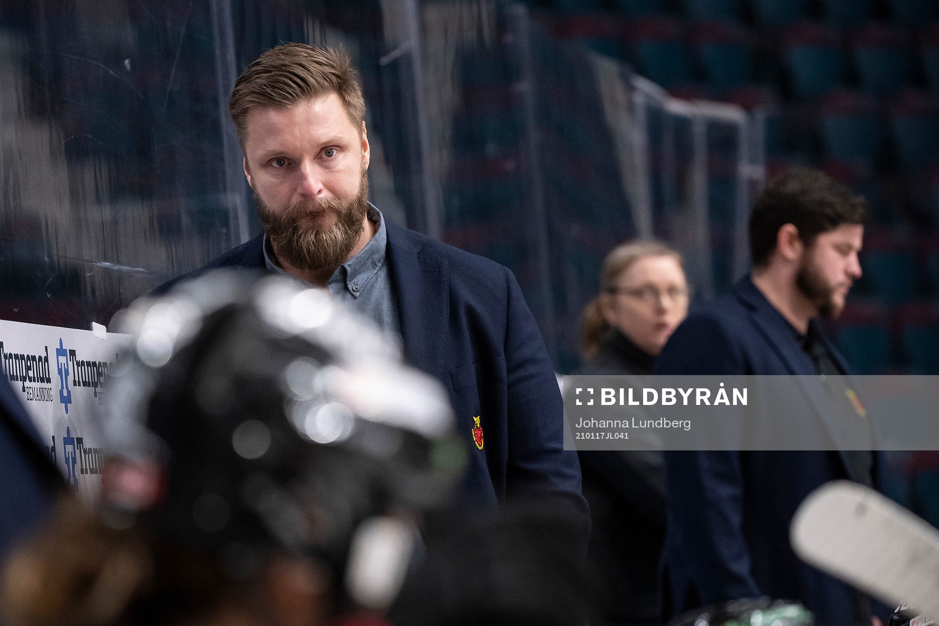 Luleås tränare Mikael Forsberg