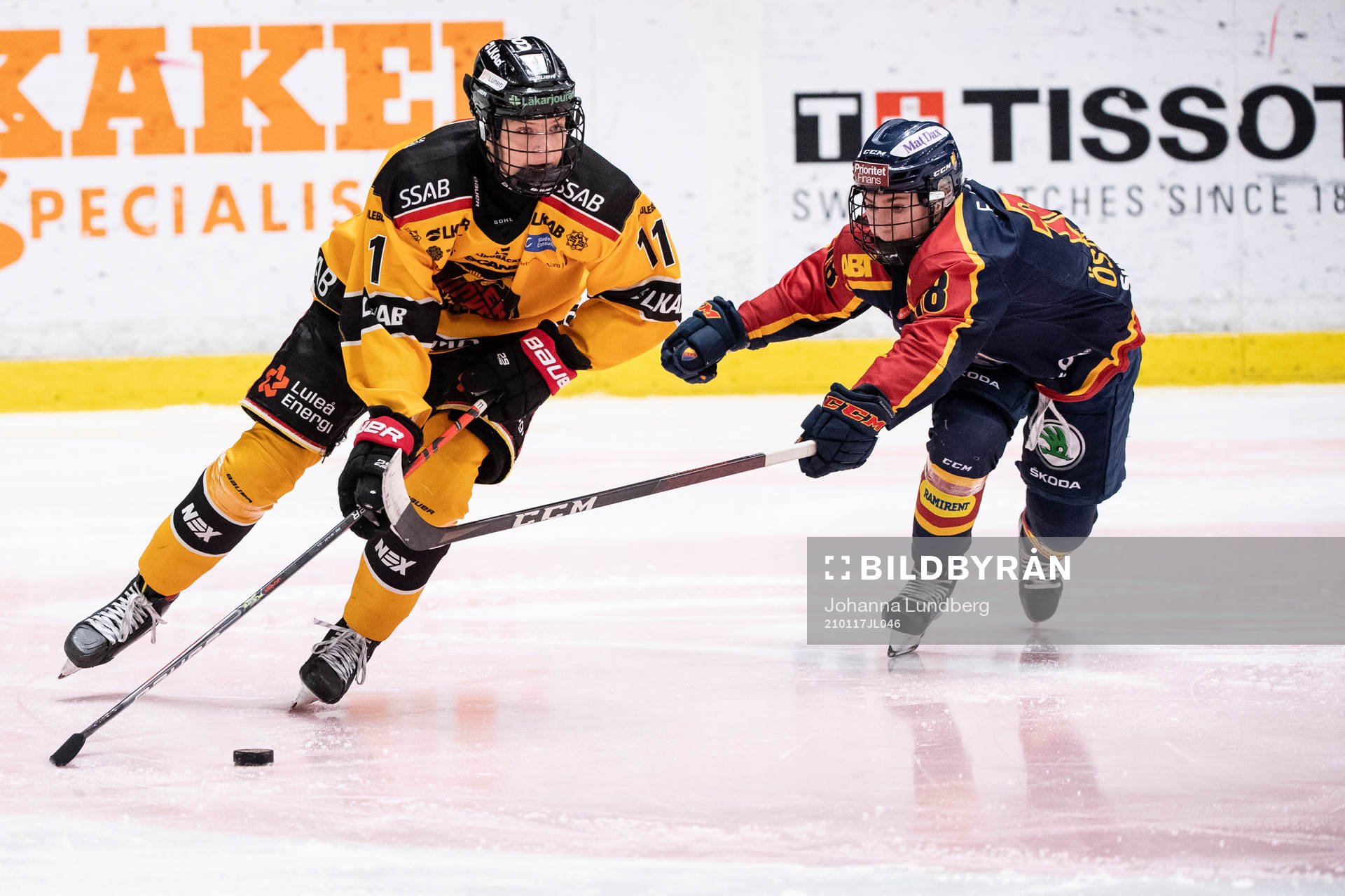 Luleås Josefine Hoegh Persson och Djurgårdens Alice