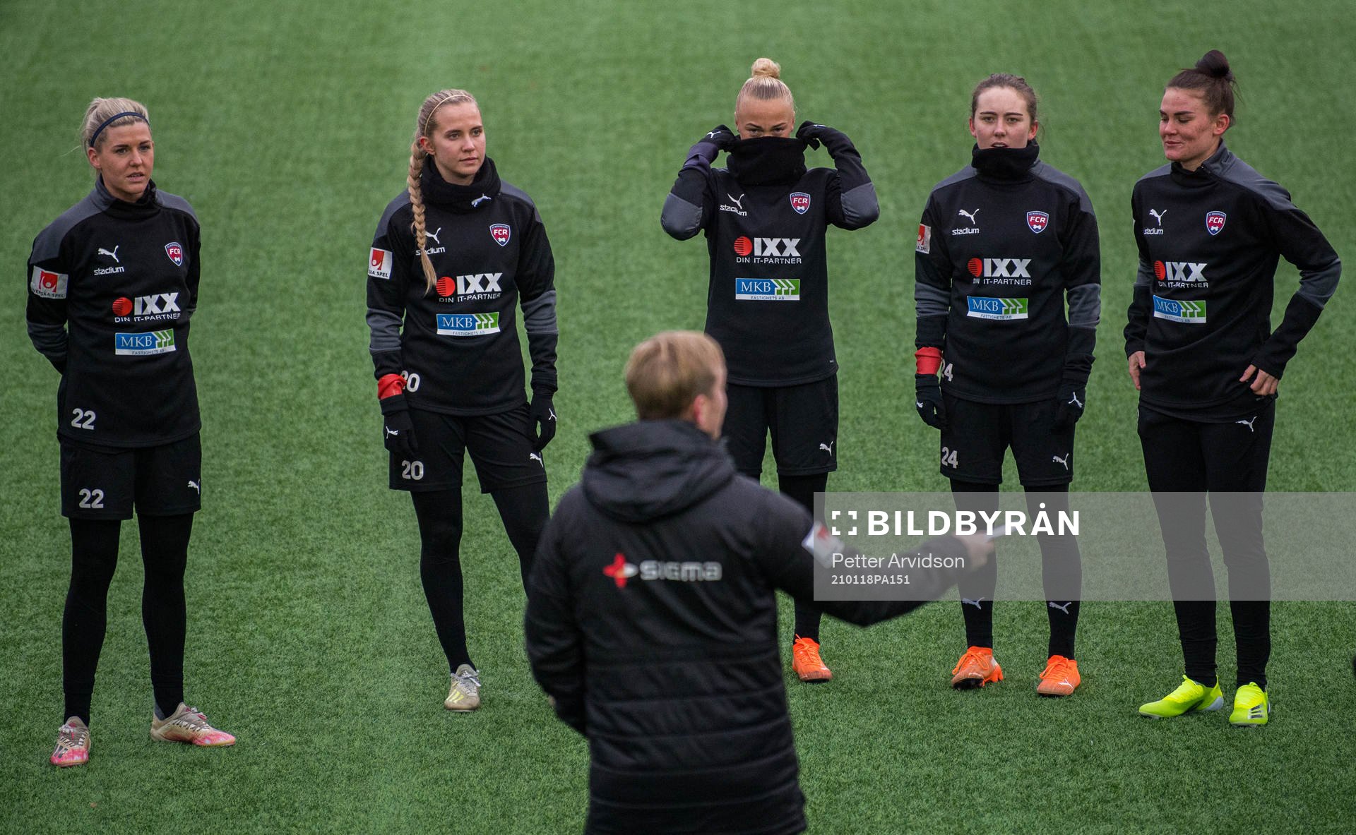 Olivia Schough, Ria Öling, Hanna Bennison, Matilda