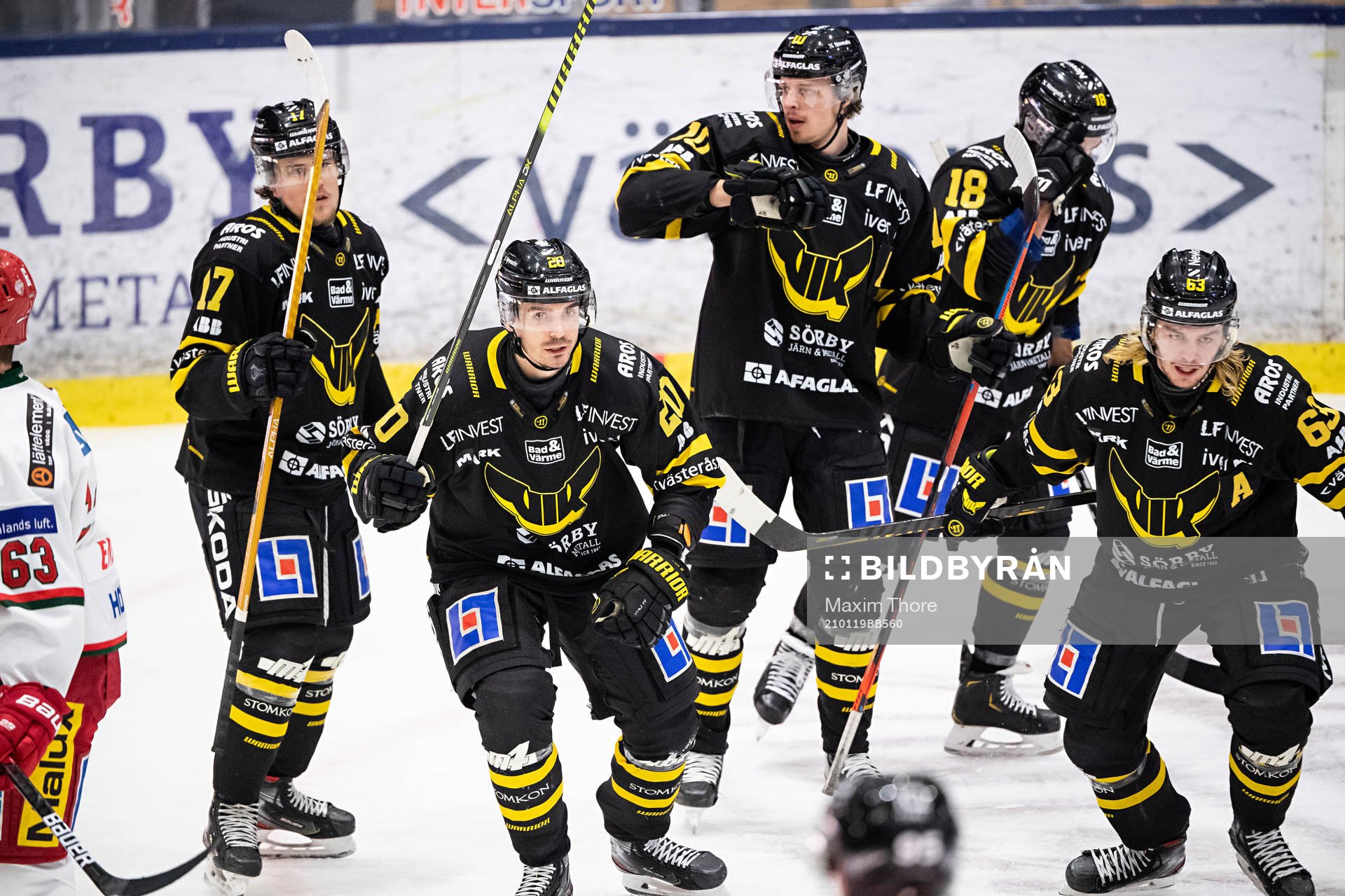 Västerås Henrik Hetta jublar
