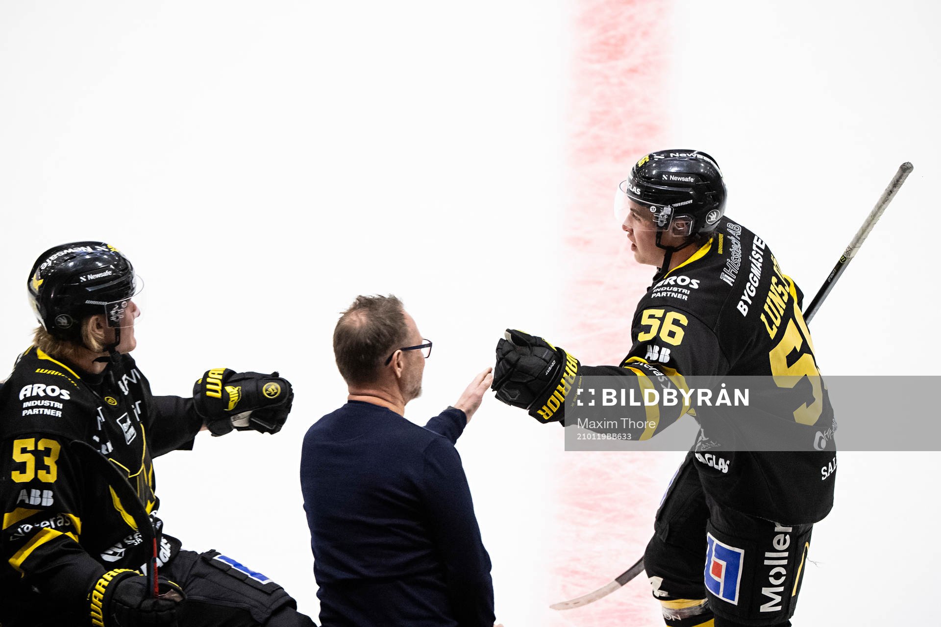 Västerås Alexander Lunsjö jublar