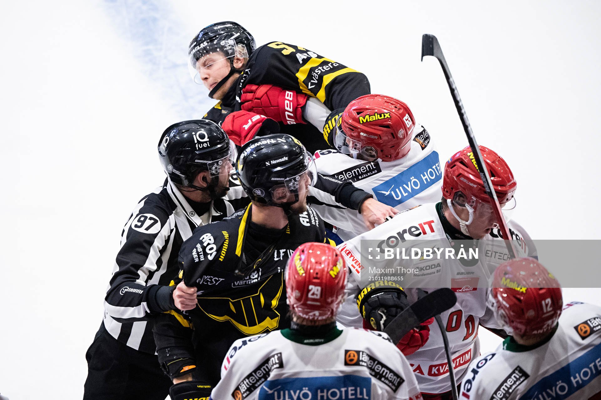 Västerås Carl Ehrnberg och Modos Tommy Enström