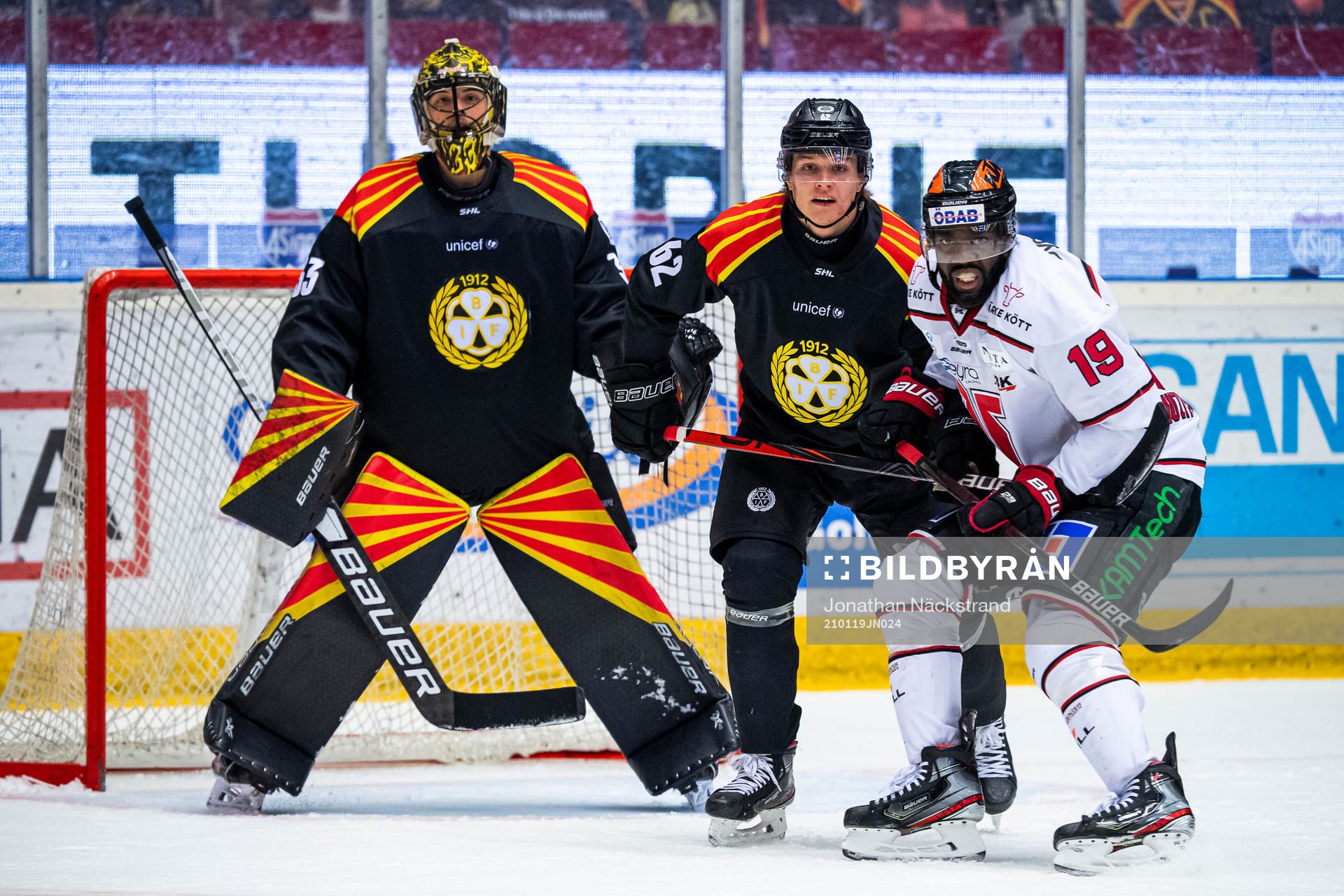 Örebros Daniel Muzito Bagenda, Brynäs Tom Hedberg och