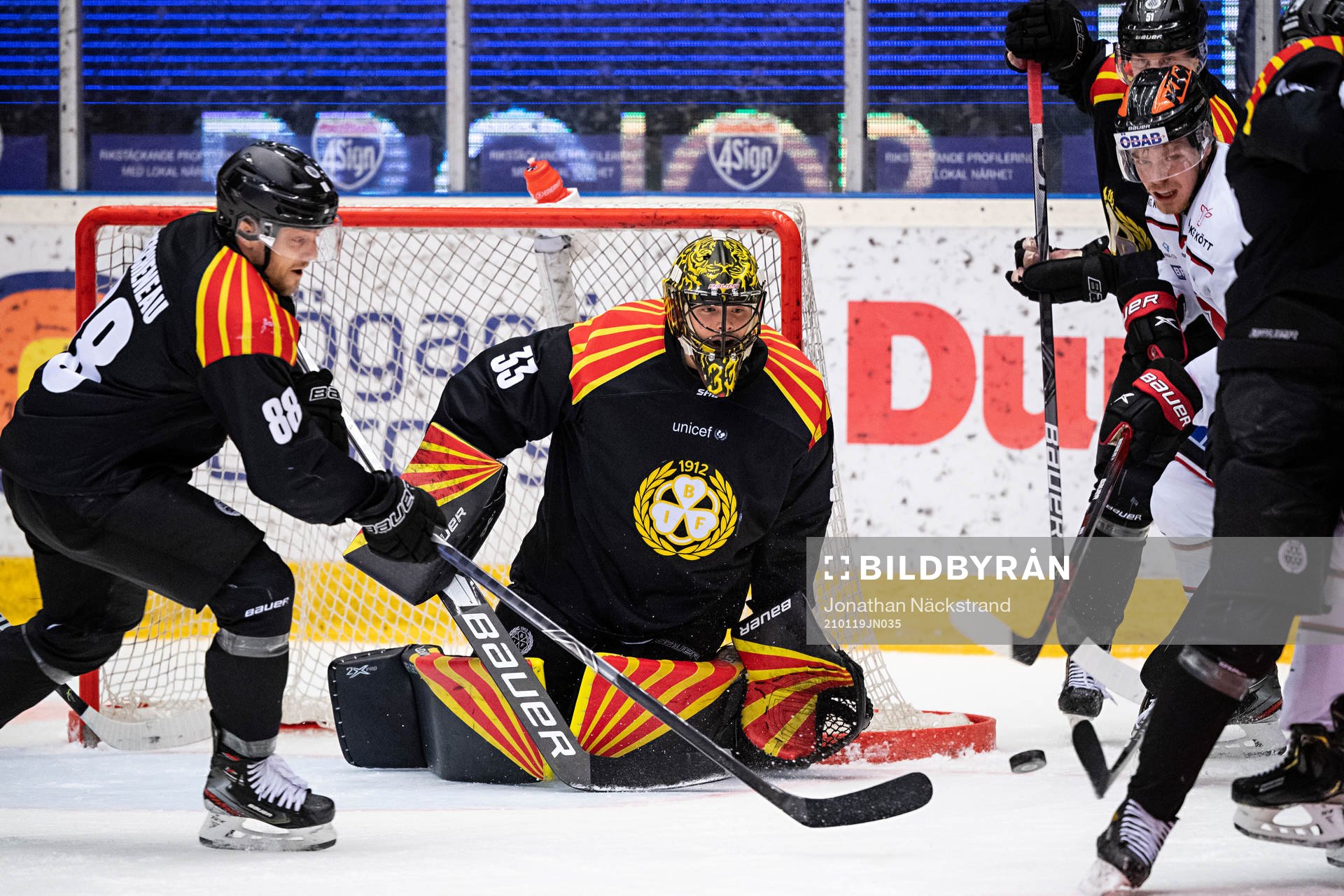 Brynäs målvakt Samuel Ersson