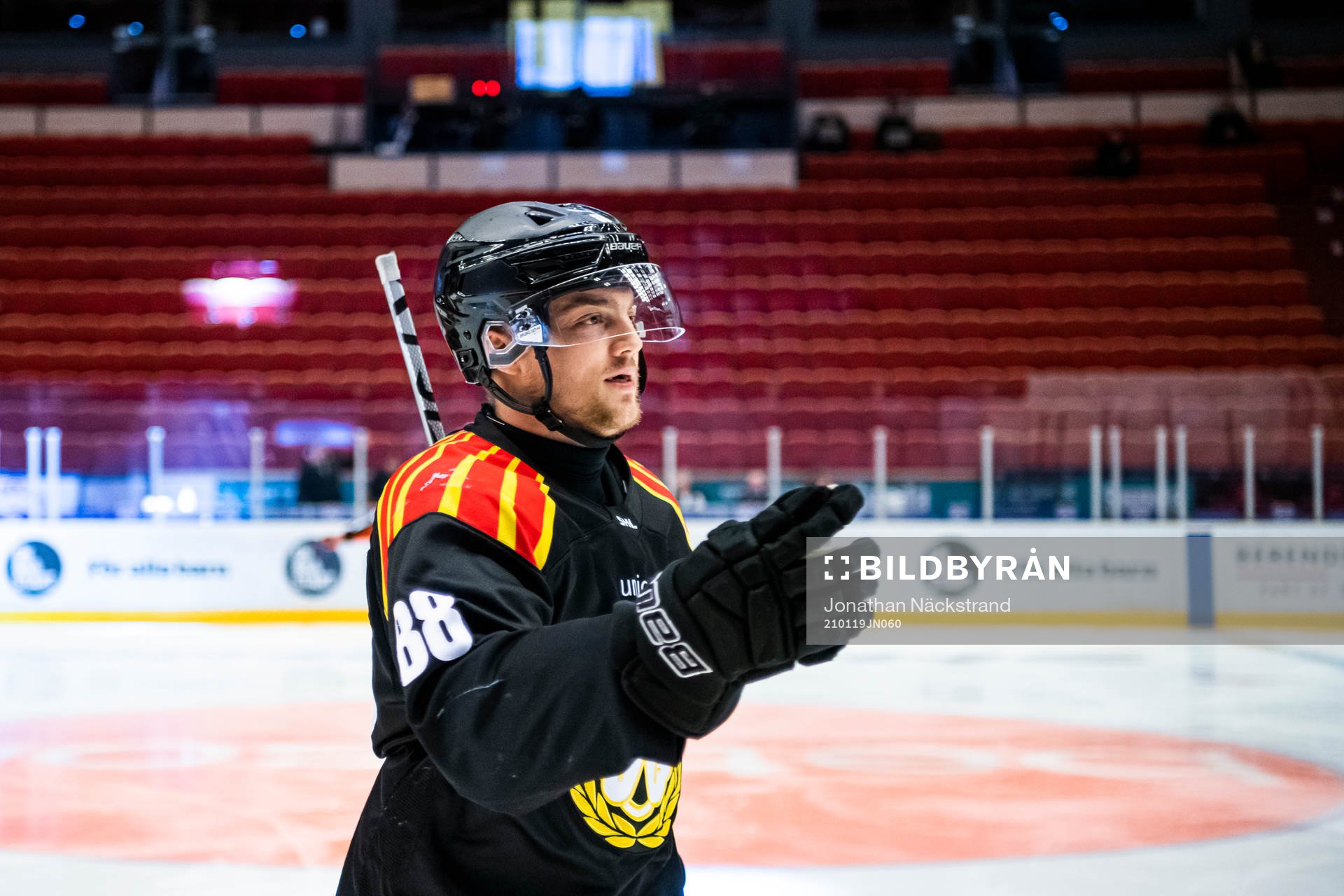 Brynäs Jadeon Descheneau jublar