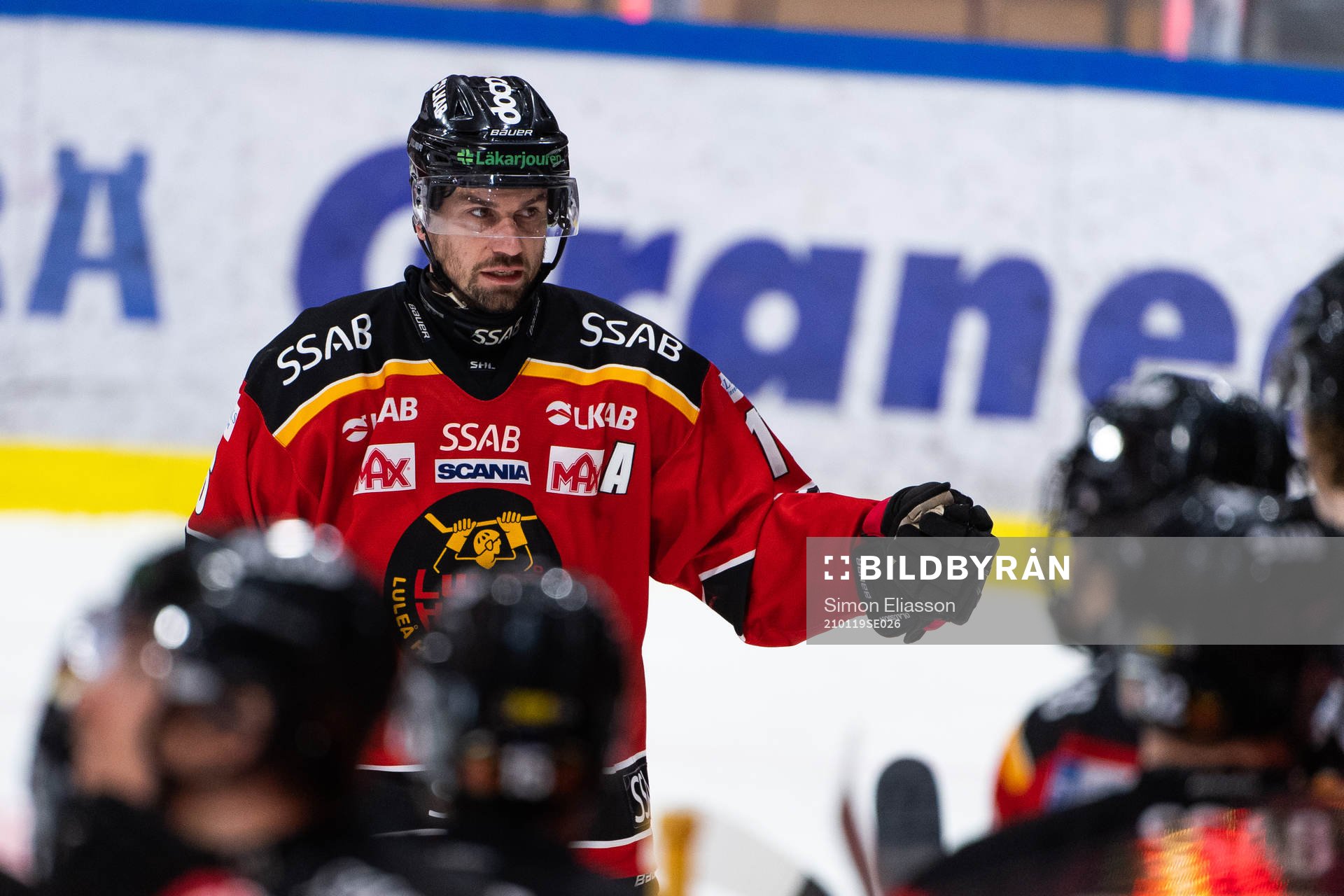 Luleås Niklas Olausson jublar